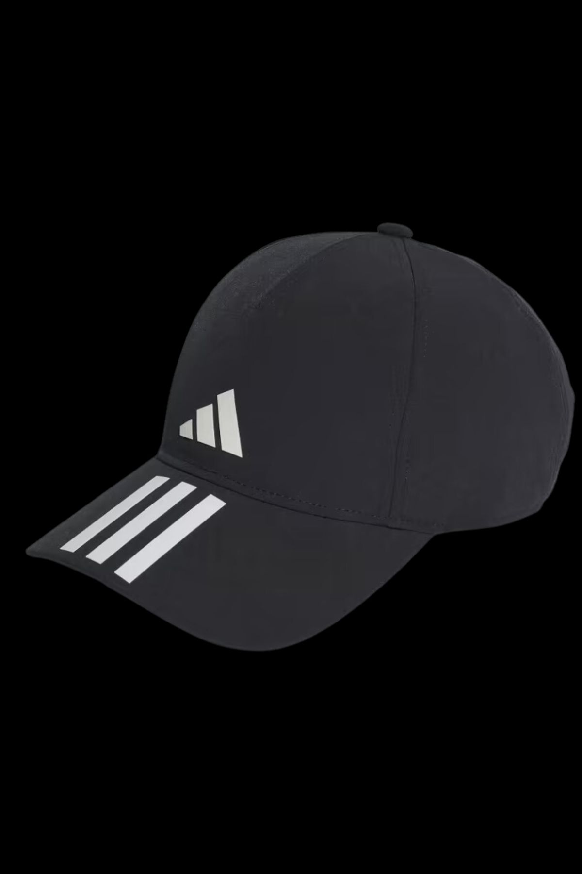 Adidas BB 3 Stripes Cap - Sort - kasket