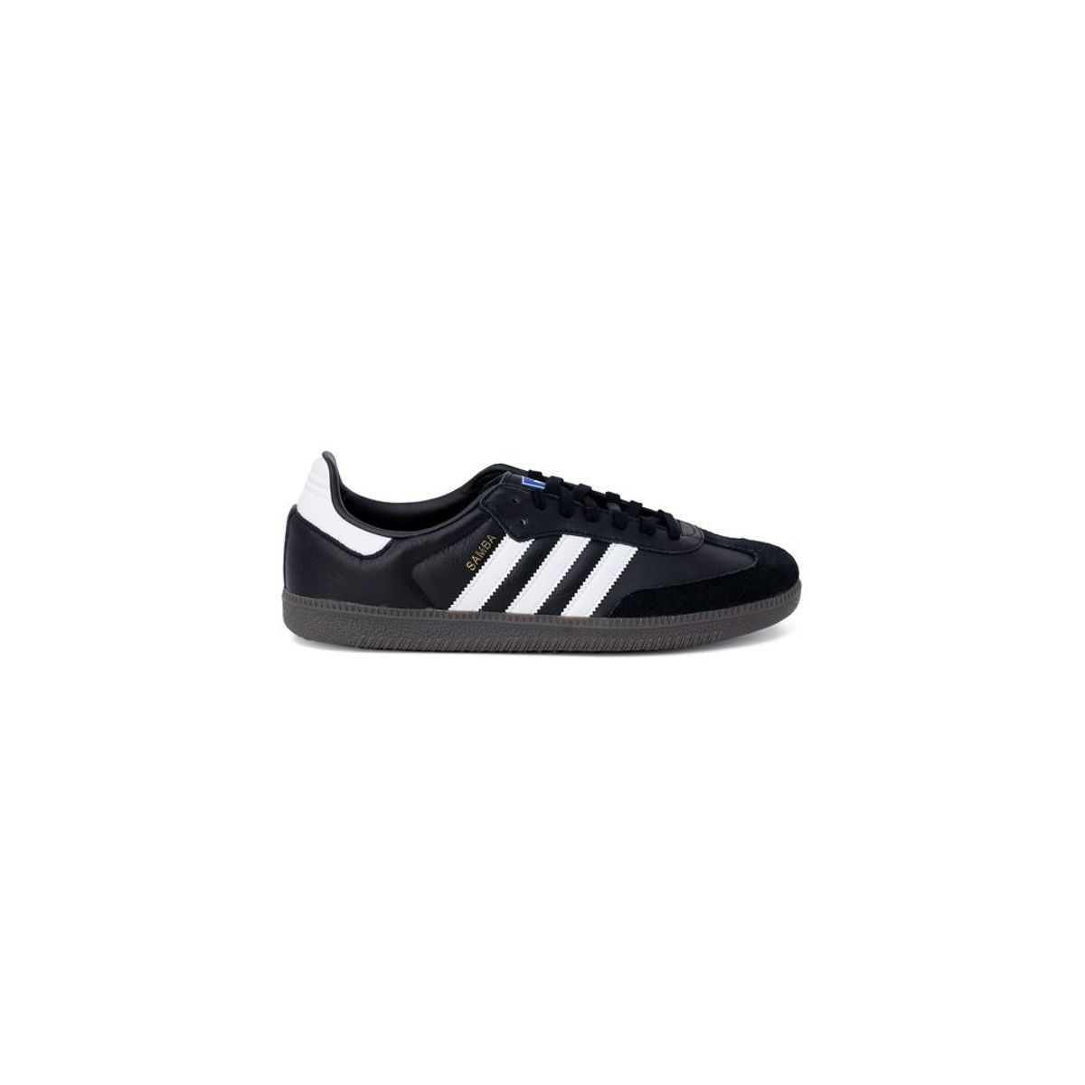 Adidas Black Leather Sneakers