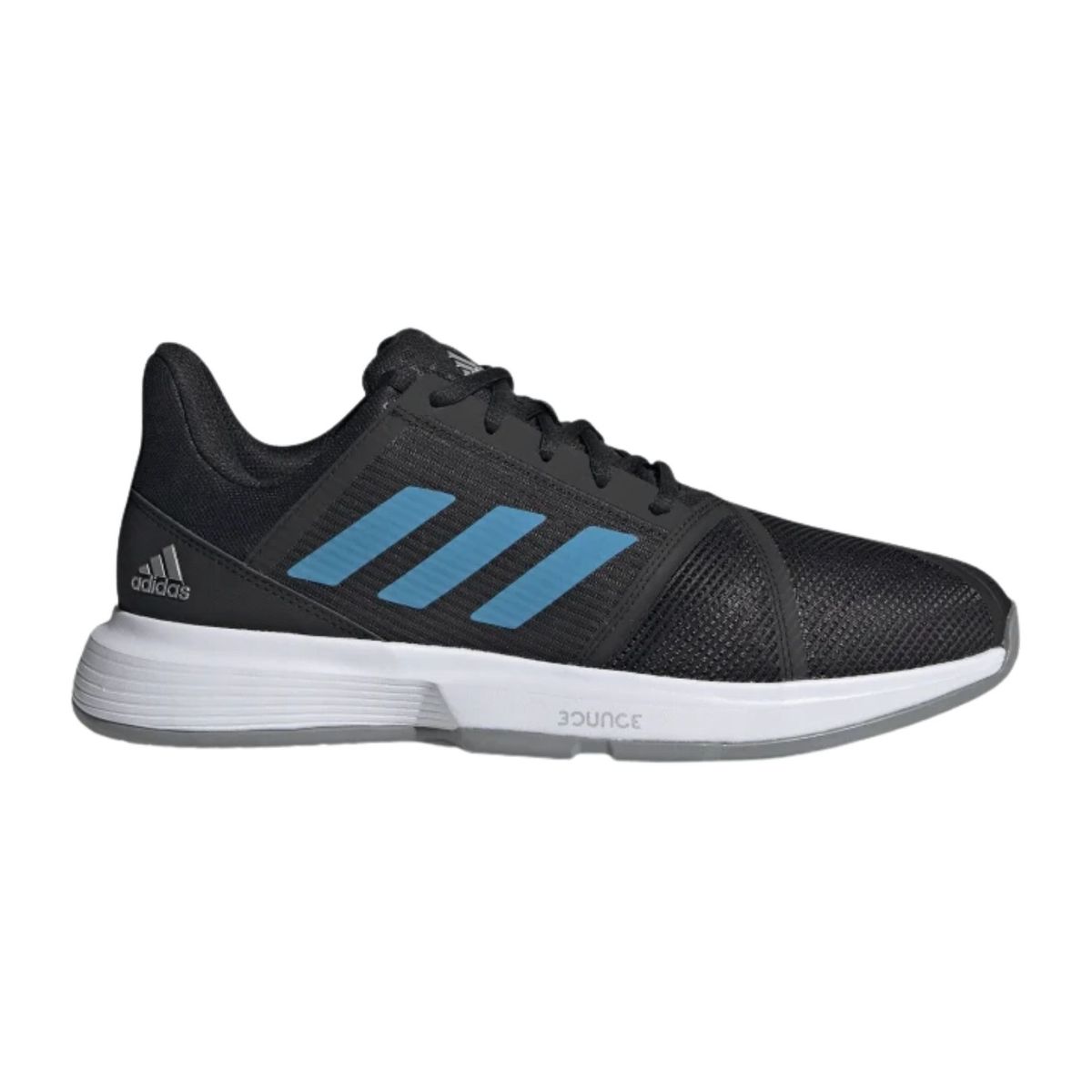 Adidas CourtJam Bounce M Core Black/Sonic Aqua