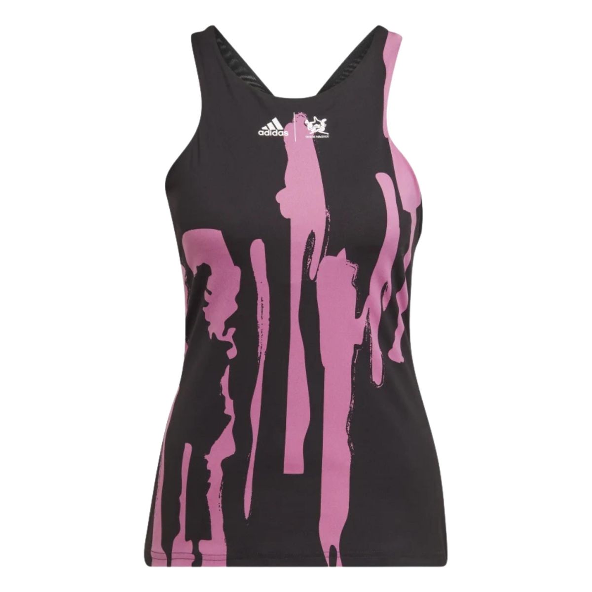 Adidas New York Y-Back Tanktop Women Black/Semi Pulse Lilac