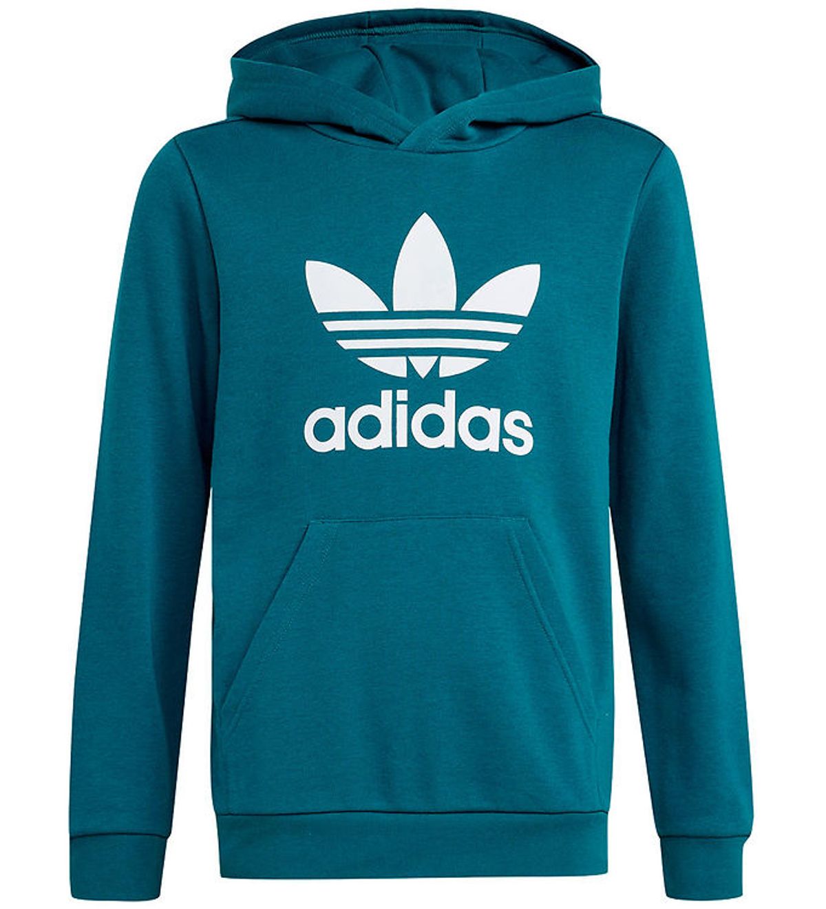 adidas Originals Hættetrøje - Trefoil - Petroleum