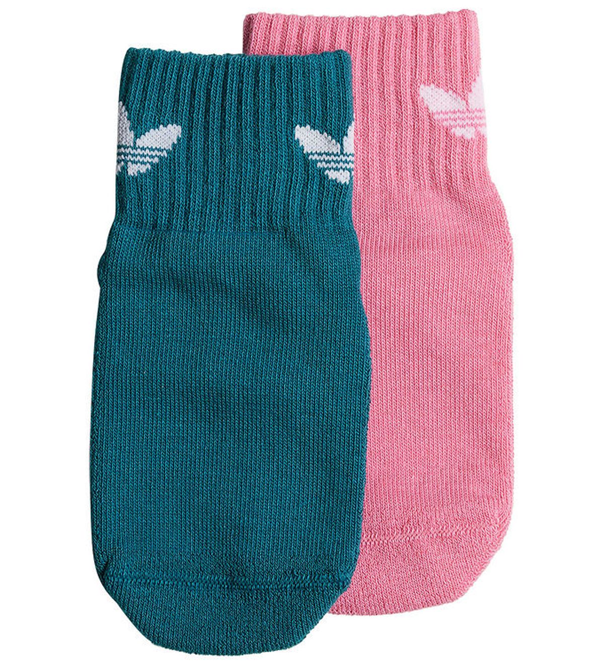 adidas Originals Strømper - Ant Slip - 2-Pak - Grøn/Rosa