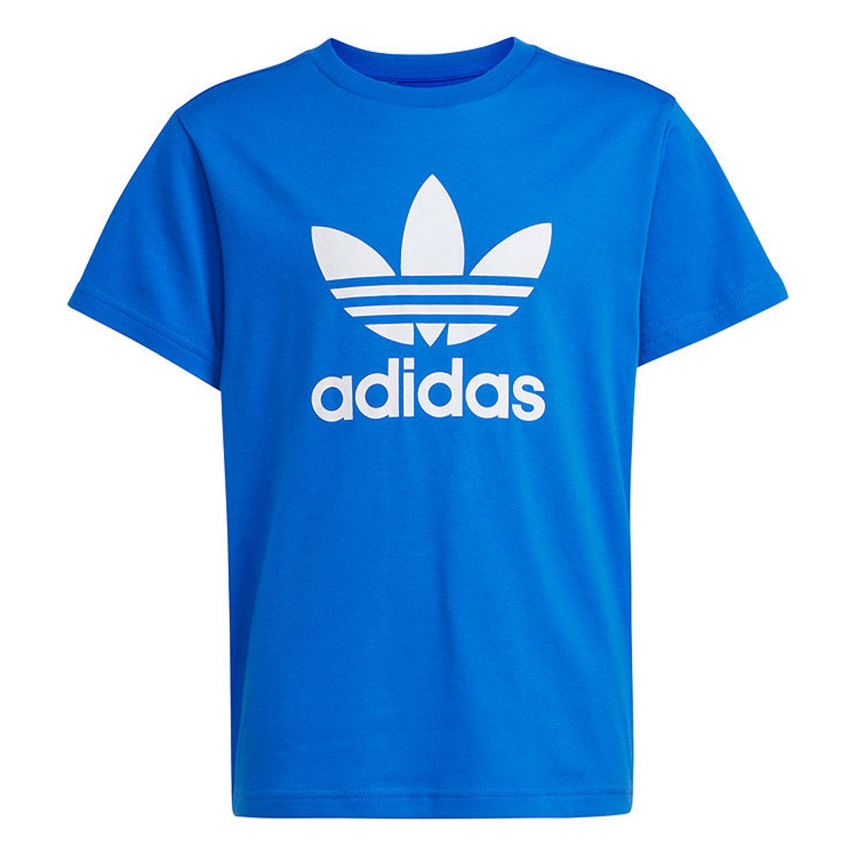 adidas Originals T-shirt - Trefoil - Blå/Hvid