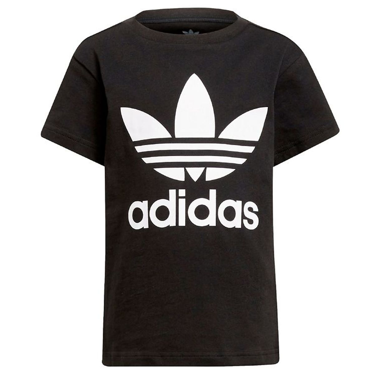 adidas Originals T-shirt - Trefoil - Sort/Hvid