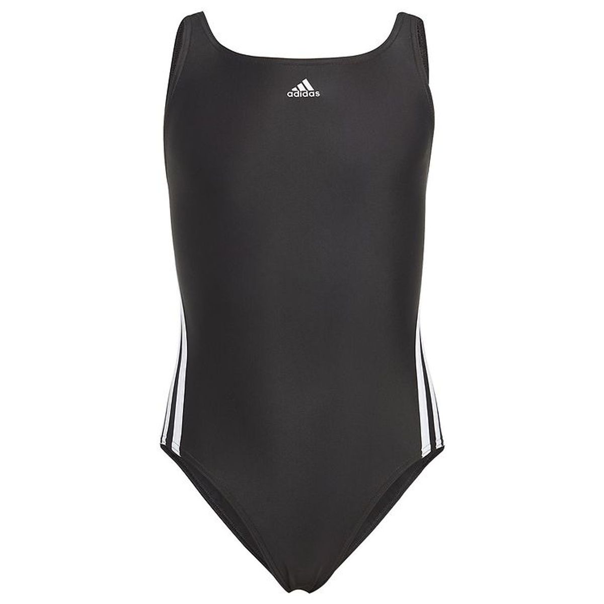 adidas Performance Badedragt - 3S Swimsuit - Sort/Hvid