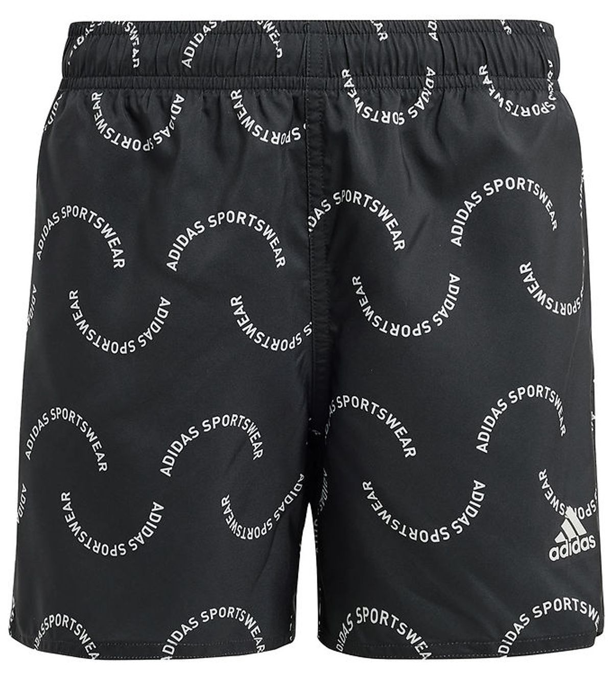 adidas performance Badeshorts - Wve Clx Sl - Sort/Hvid