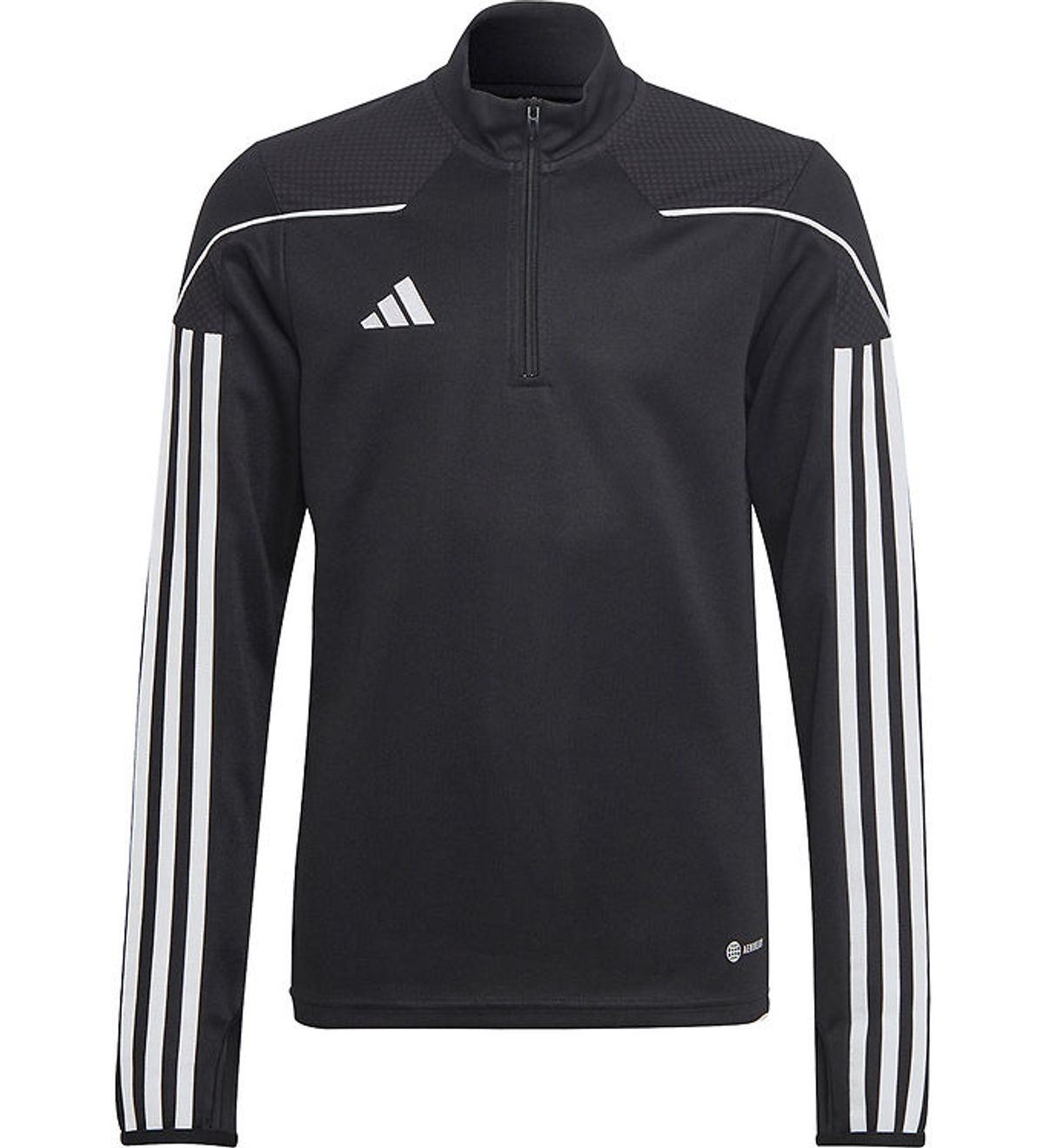 adidas Performance Bluse - Trio 23 Leauge - Sort/Hvid m. Lynlås