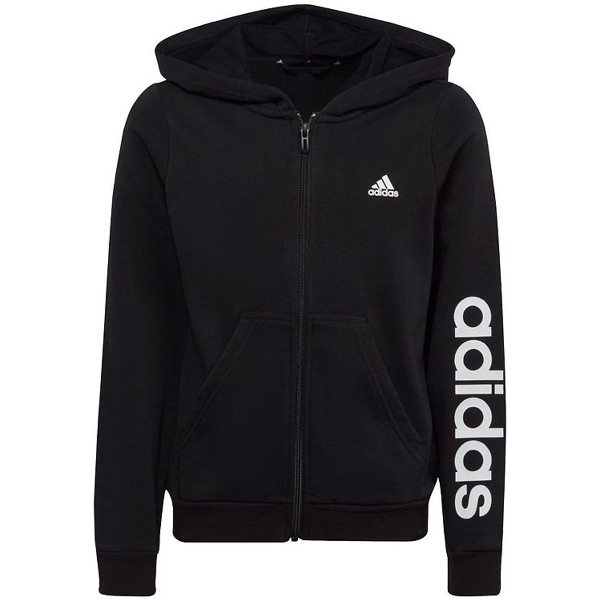 adidas Performance Cardigan - G LIN FZ HD - Sort