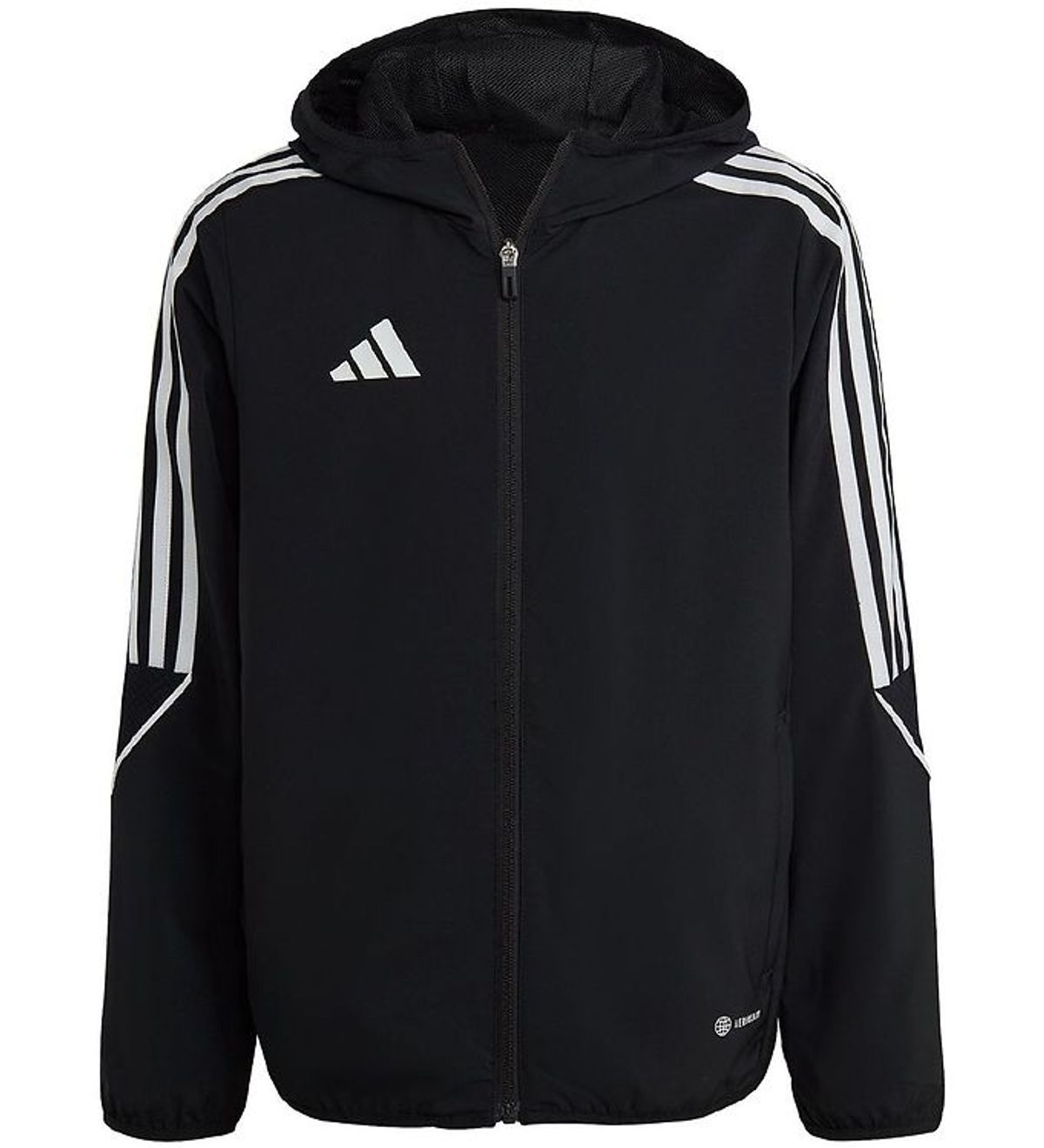 adidas Performance Cardigan m. Hætte - TIRO23 L WB Y - Sort/Hvid