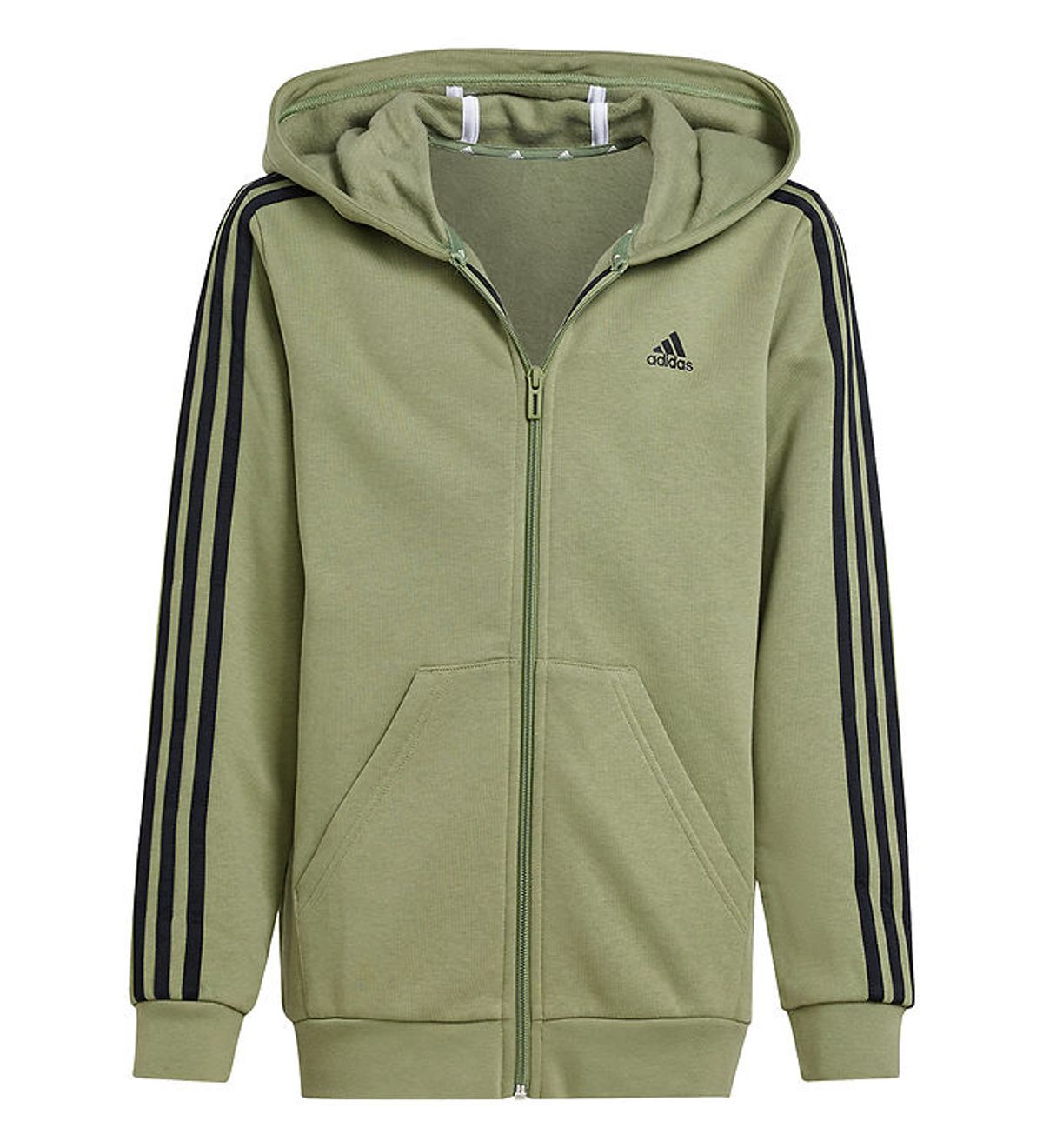 adidas Performance Cardigan - U 3S FL FZ - Grøn/Sort