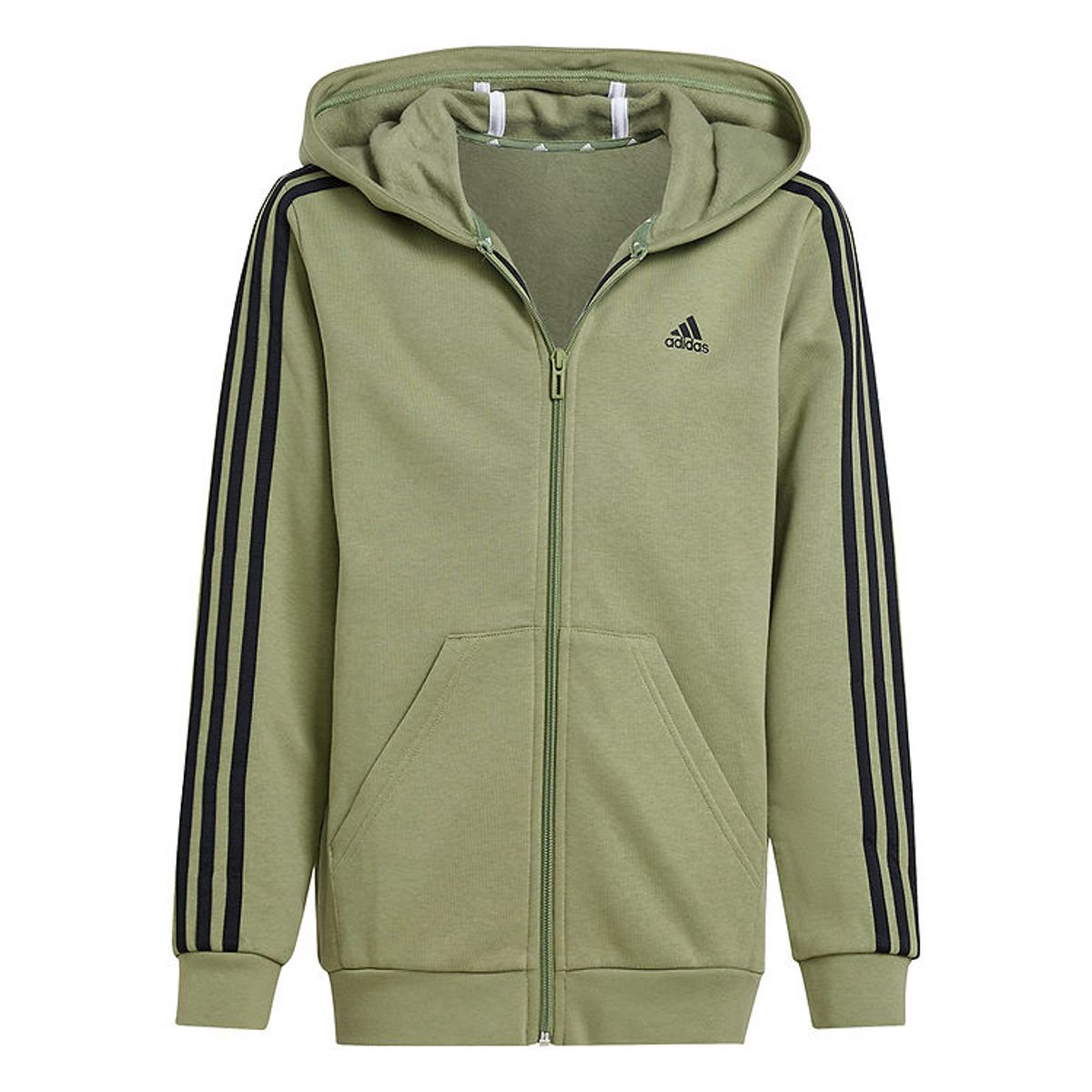 adidas Performance Cardigan - U 3S FL FZ - Grøn/Sort