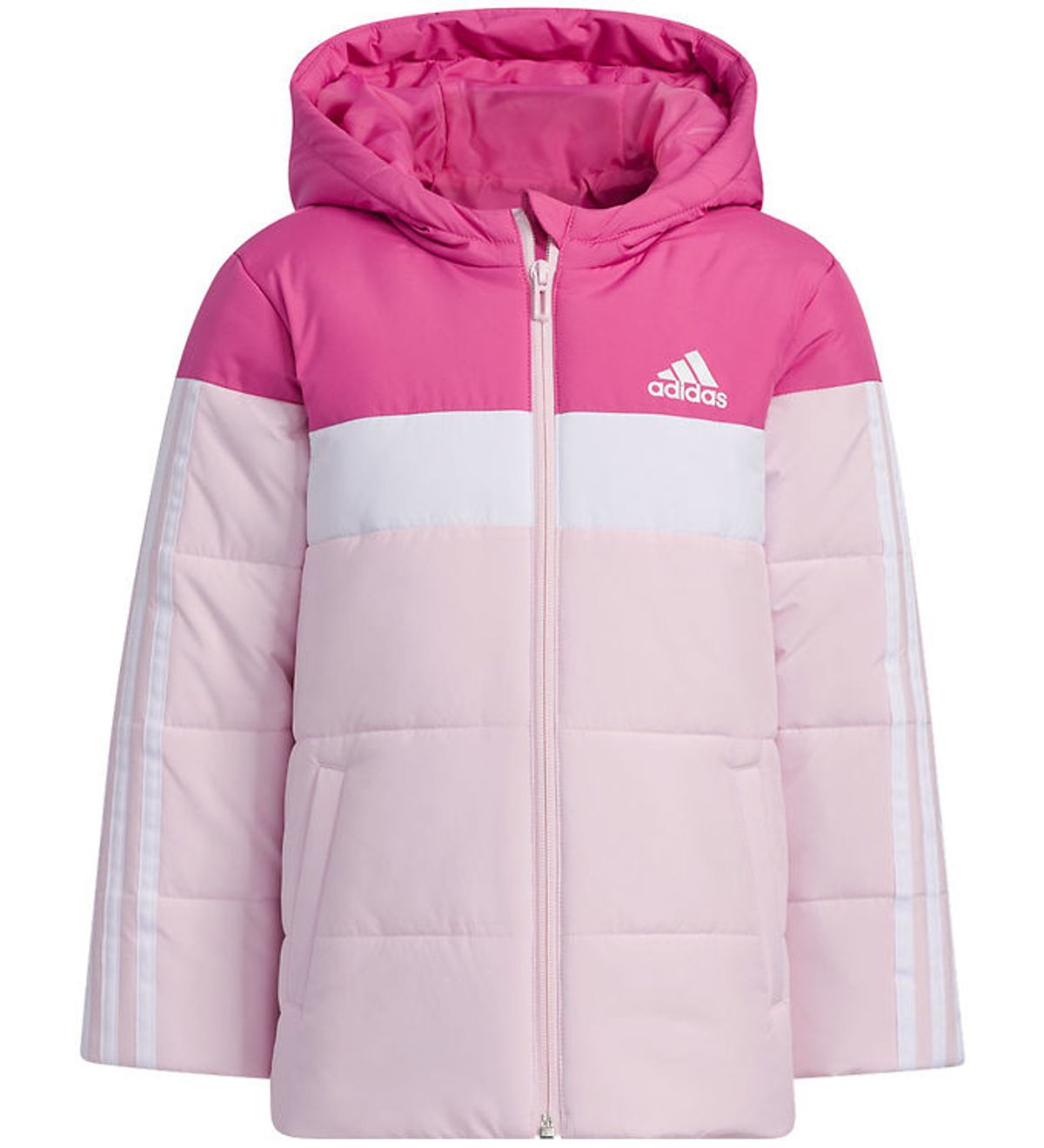 adidas Performance Dynejakke - LK Pad JKT - Rosa/Hvid