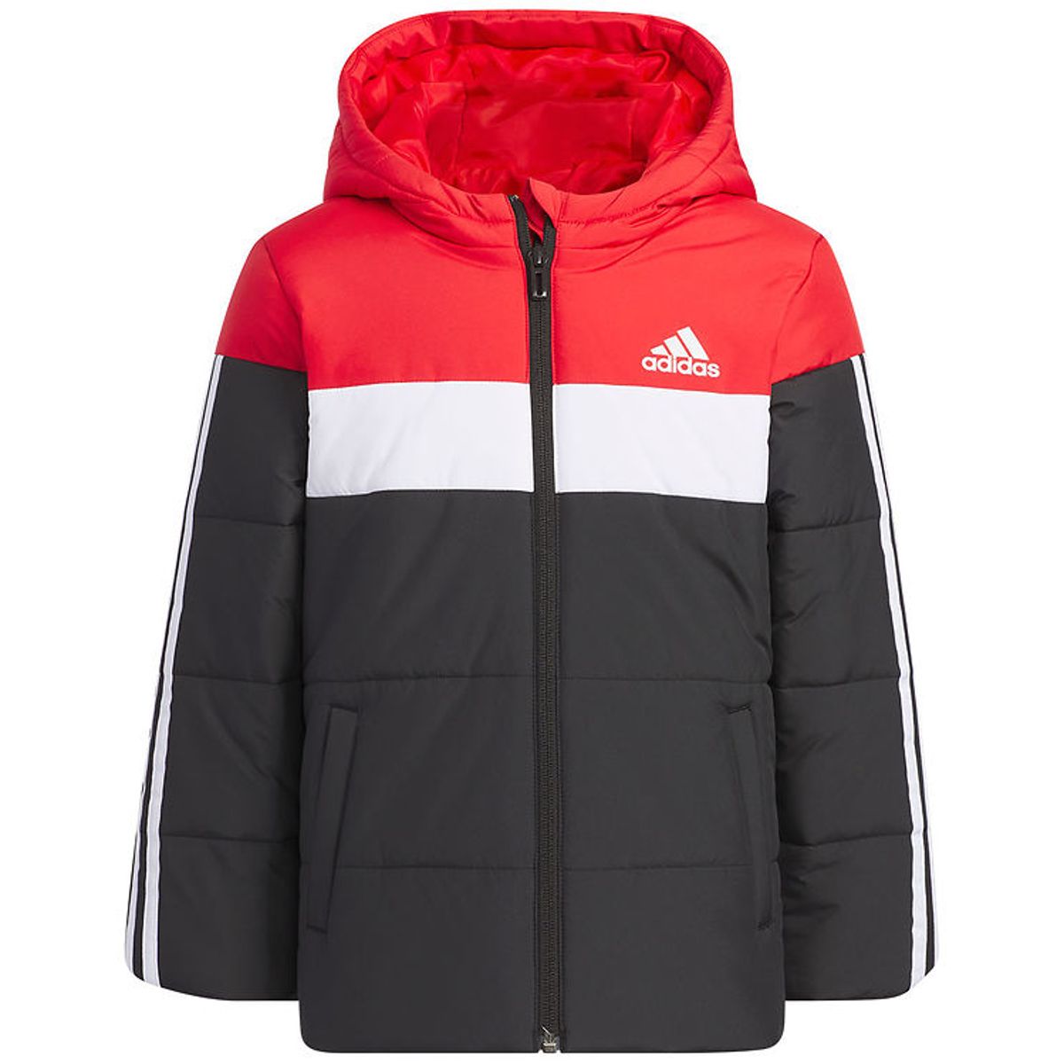 adidas Performance Dynejakke - LK Pad JKT - Sort/Rød/Hvid