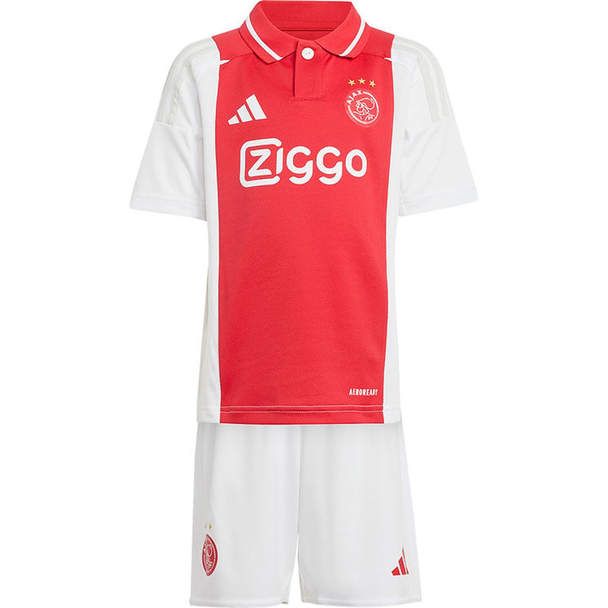 adidas Performance Fodboldsæt - Ajax H Mini - Rød/Hvid