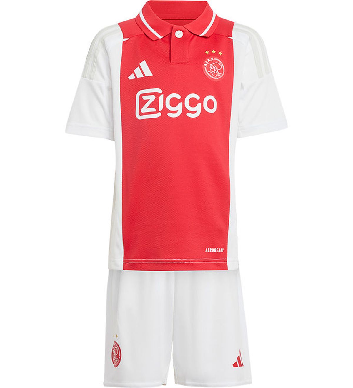 adidas Performance Fodboldsæt - Ajax H Mini - Rød/Hvid