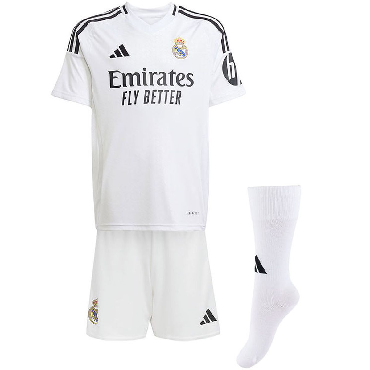 adidas Performance Fodboldsæt - Real Madrid Hjemmebane - 24/25-