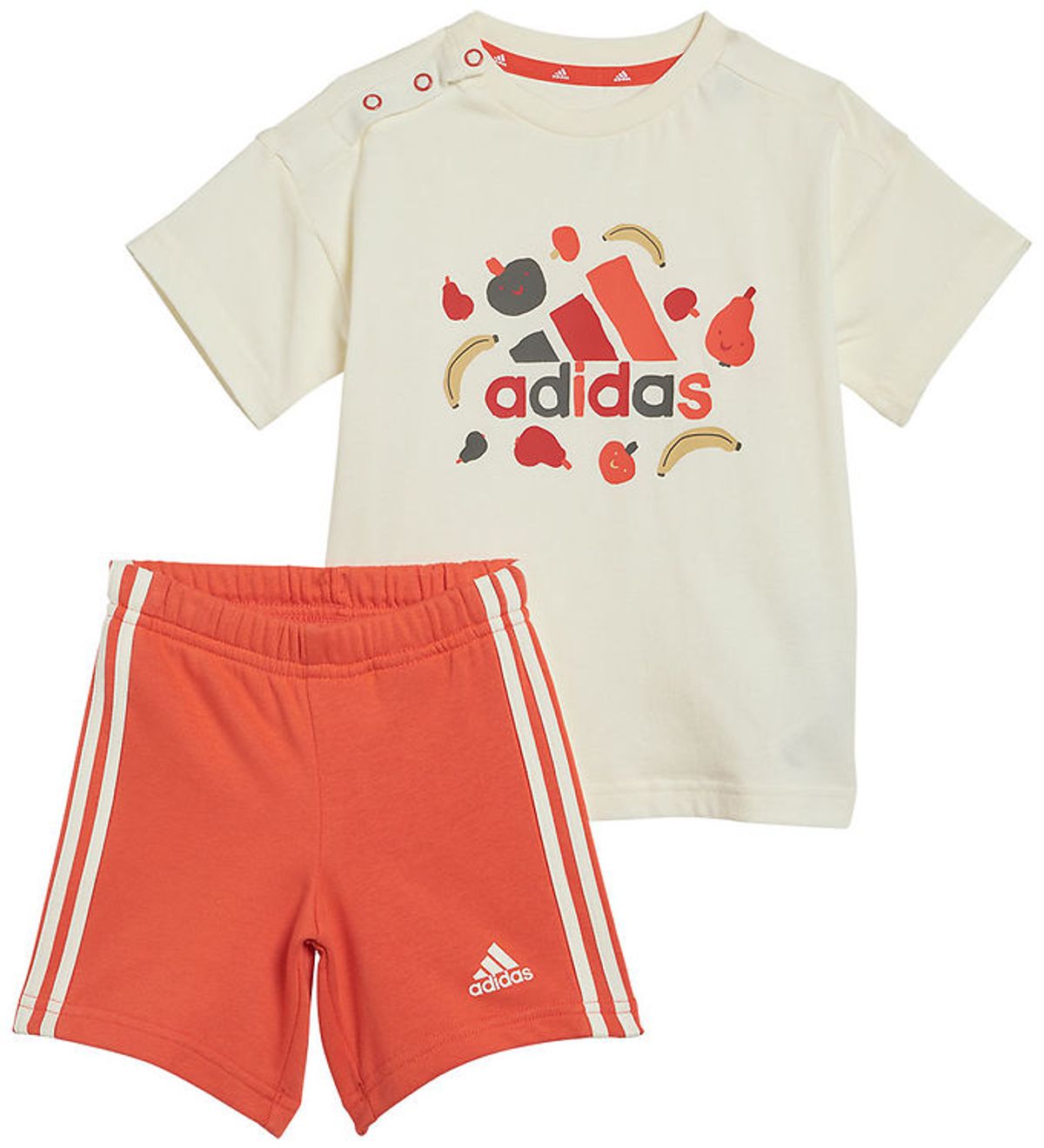 adidas Performance Shortssæt - I Fruit T - Hvid/Rød