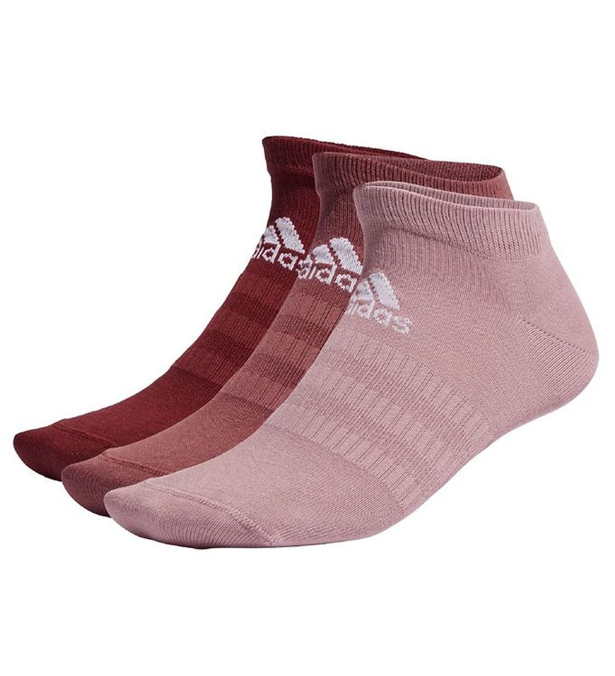 adidas Performance Strømper - 3-pak - Pink/Maroon/Bordeaux