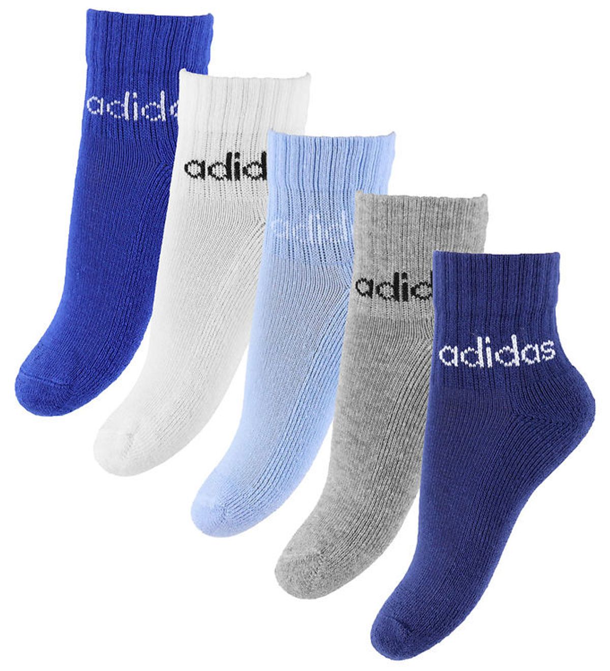 adidas Performance Strømper - 5-pak - Lin Ank - Dkblue/Royblu/Gl