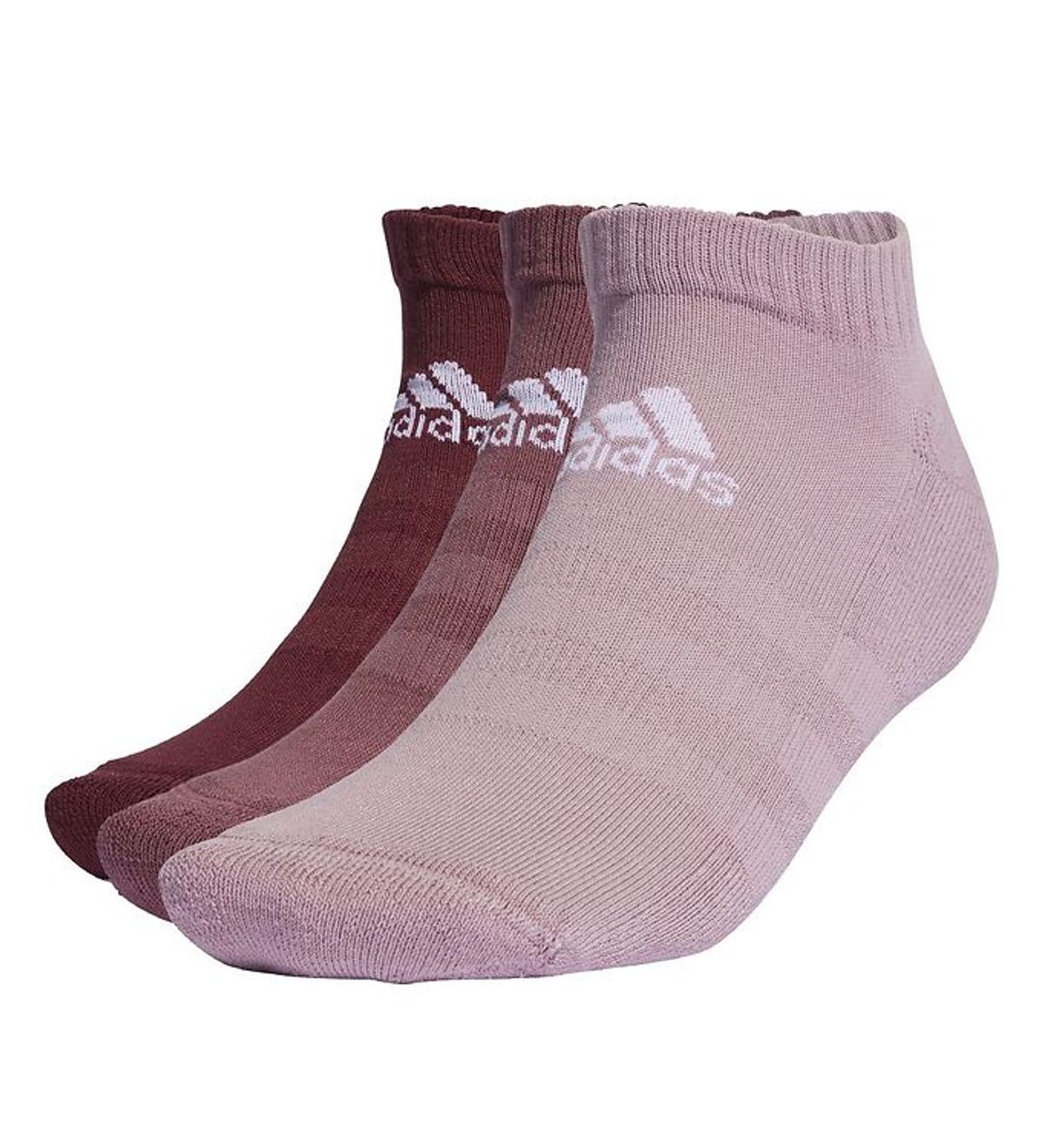 adidas Performance Strømper - Cush Low - 3-pak - Rosa/Lilla