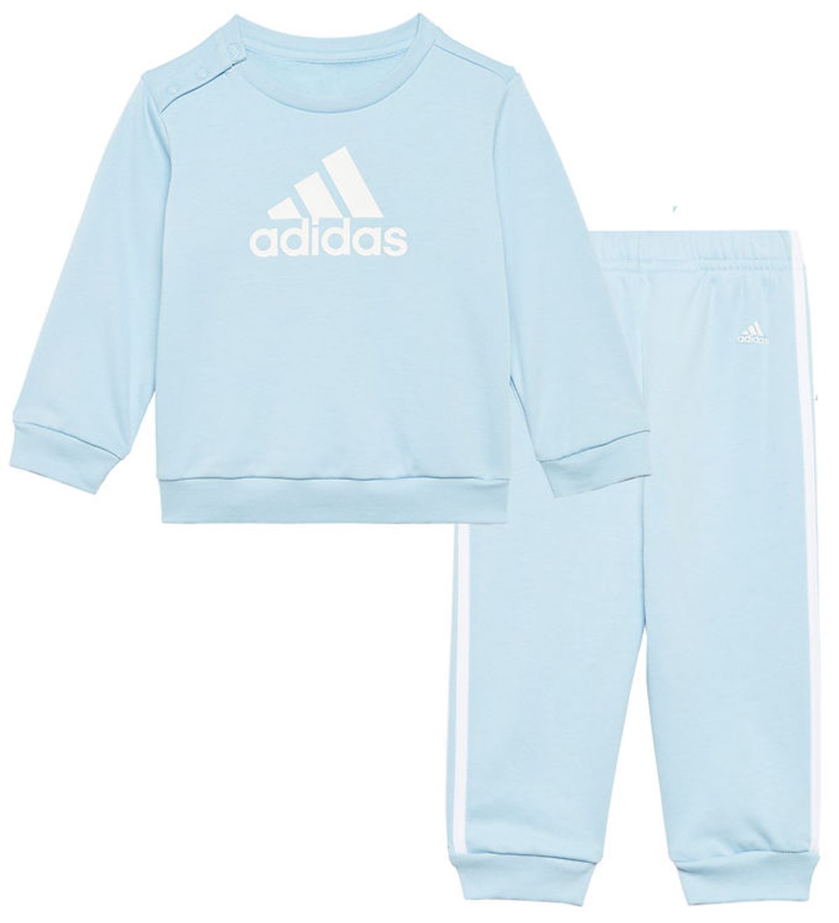 adidas Performance Sweatsæt - I Bos Jog FT - Blå/Hvid