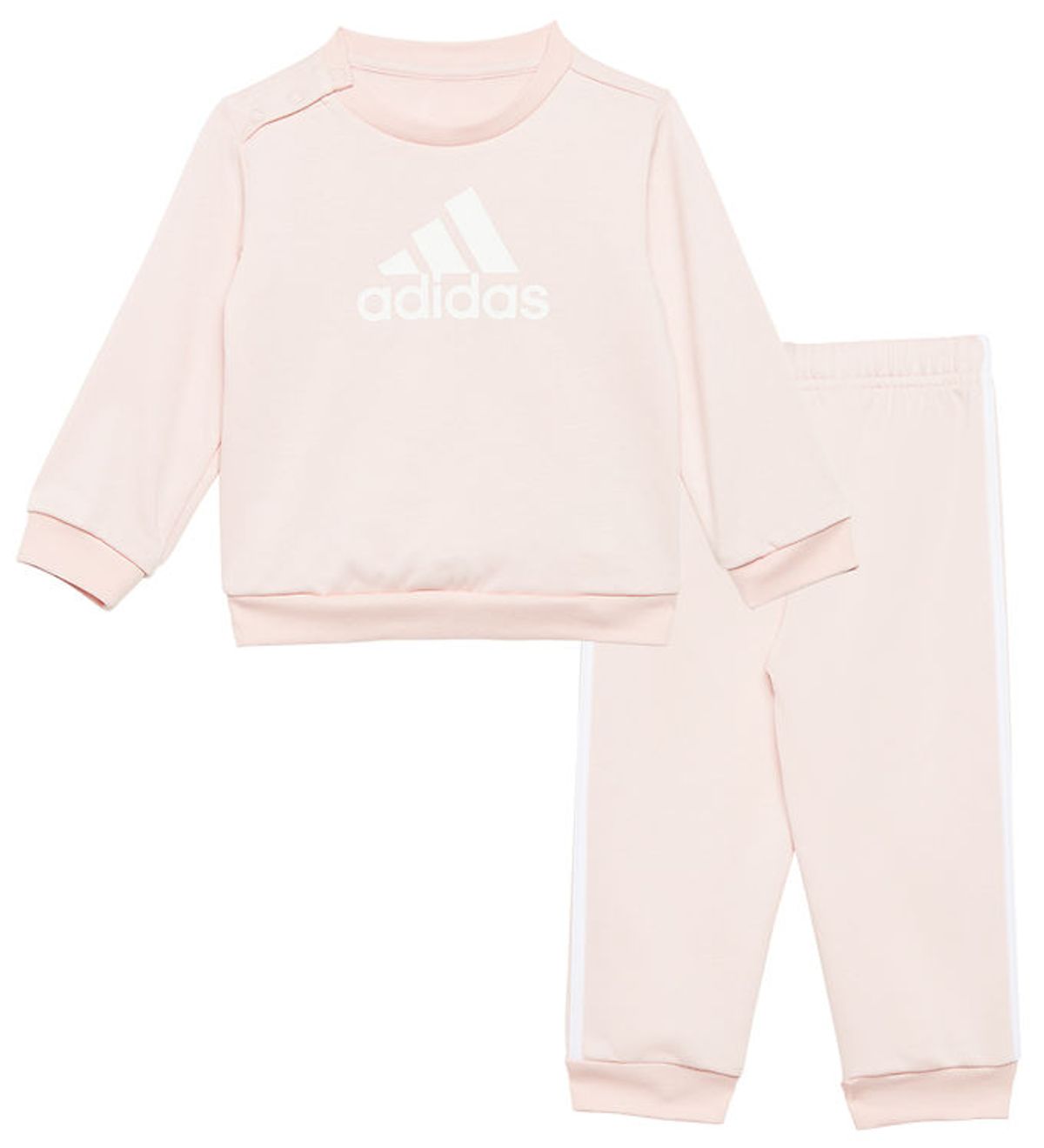 adidas Performance Sweatsæt - I Bos Jog FT - Rosa/Hvid