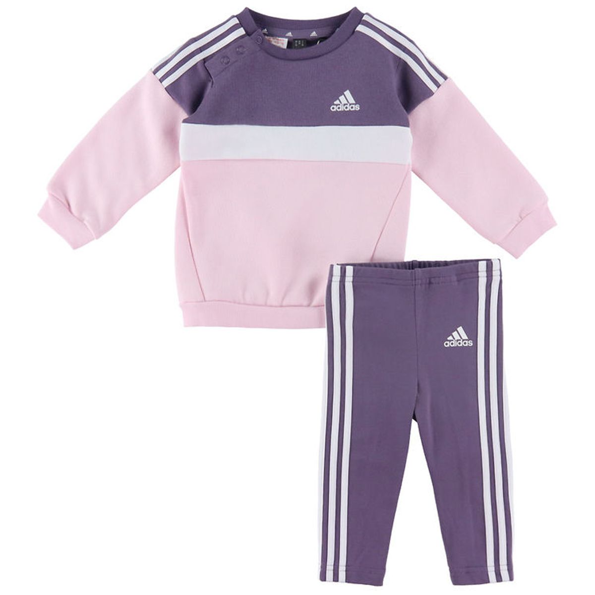 adidas Performance Sweatsæt - IG 3S TIB FL TS - Lilla/Rosa