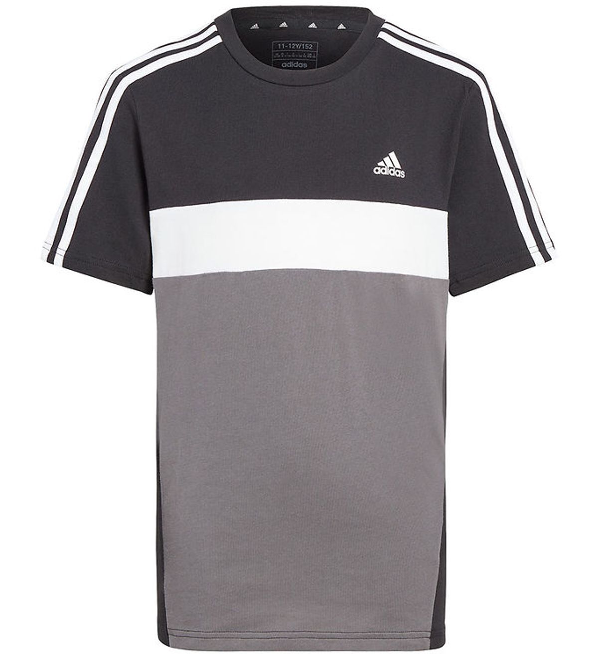 adidas Performance T-shirt - J 3S TIB T - Sort/Grå