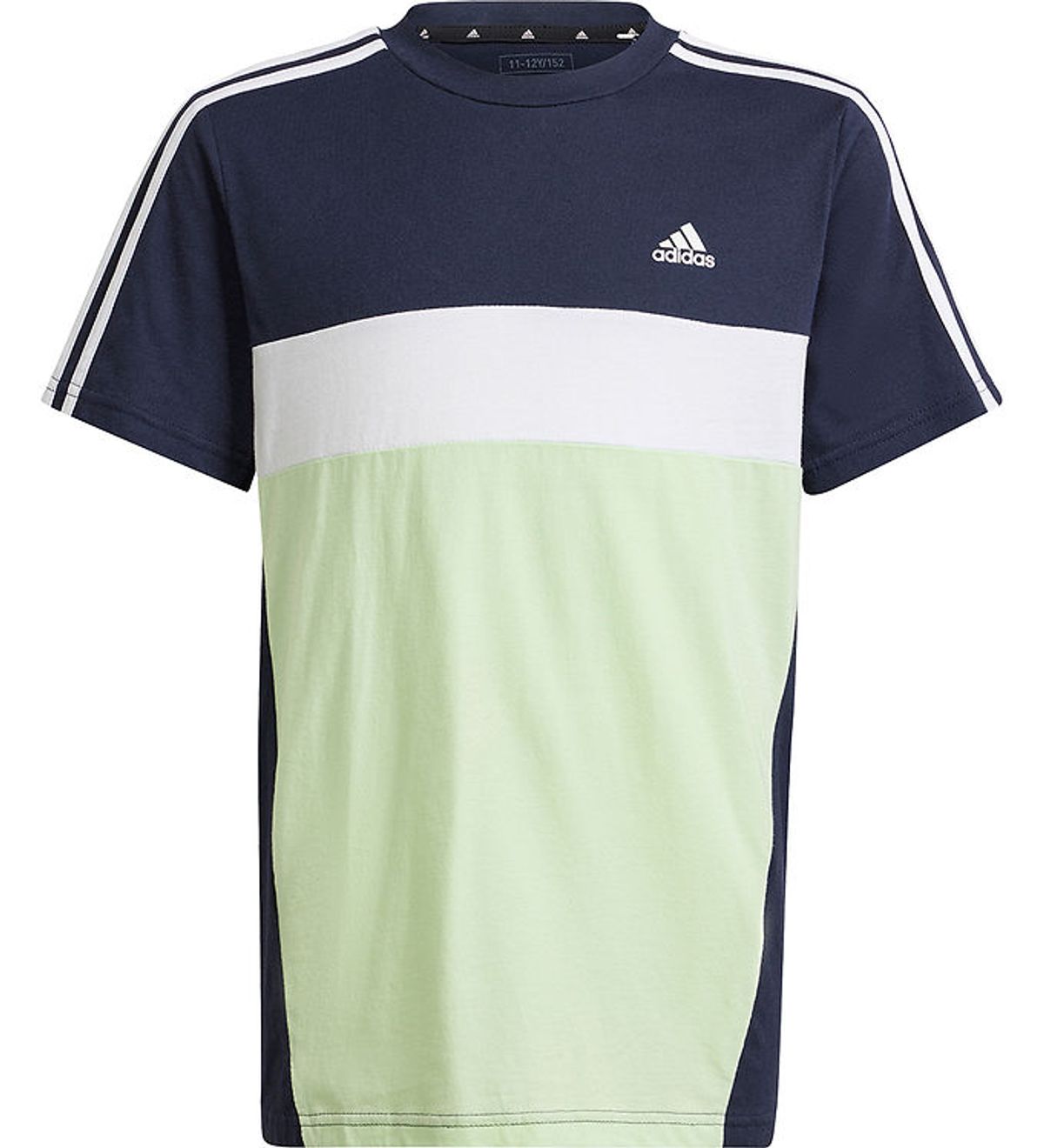 adidas Performance T-shirt - JS 3S Tib T - Navy/Grøn