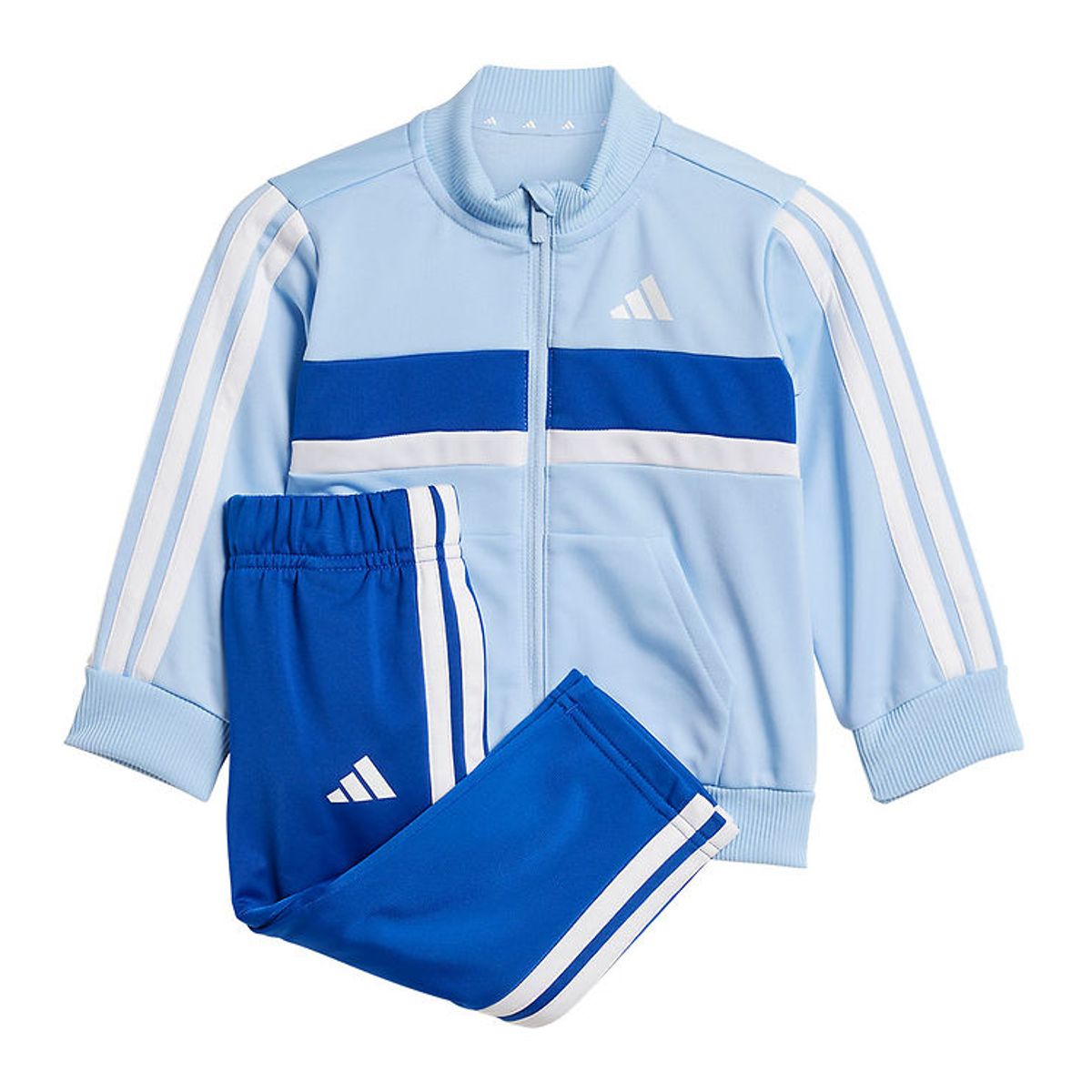 adidas Performance Træningssæt - I 3S Tib TS - Globlu/White/Royb