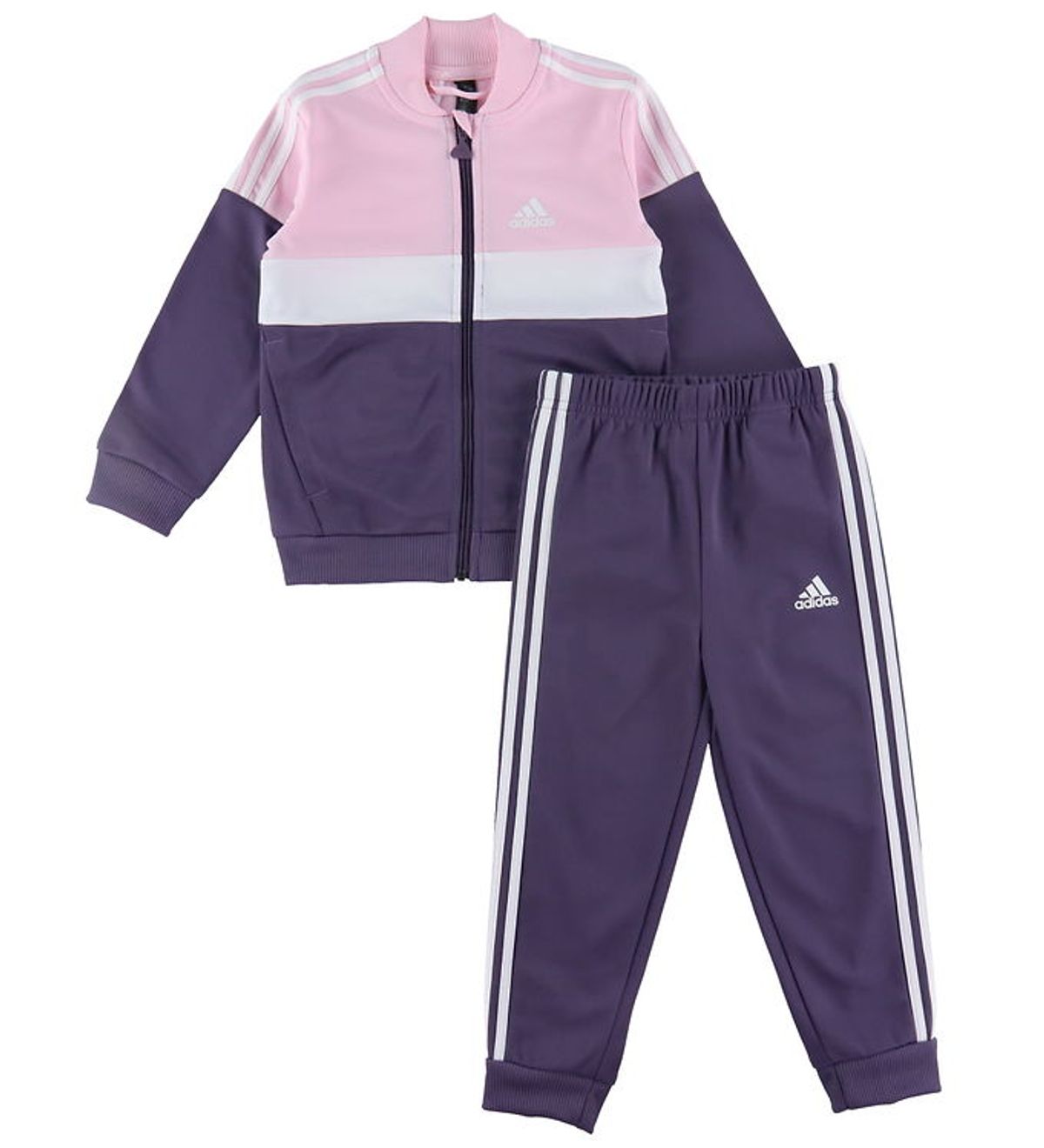 adidas Performance Træningssæt - I TIBERIO TS - Pink/Lilla/Hvid