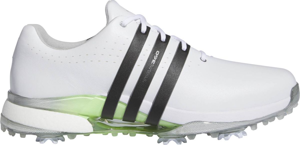 Adidas Tour 360 (2024) Vandtætte Herre Golfsko Med Spikes - Ftwwht/Cblack/Grespa - Str. 42 2/3 Normal