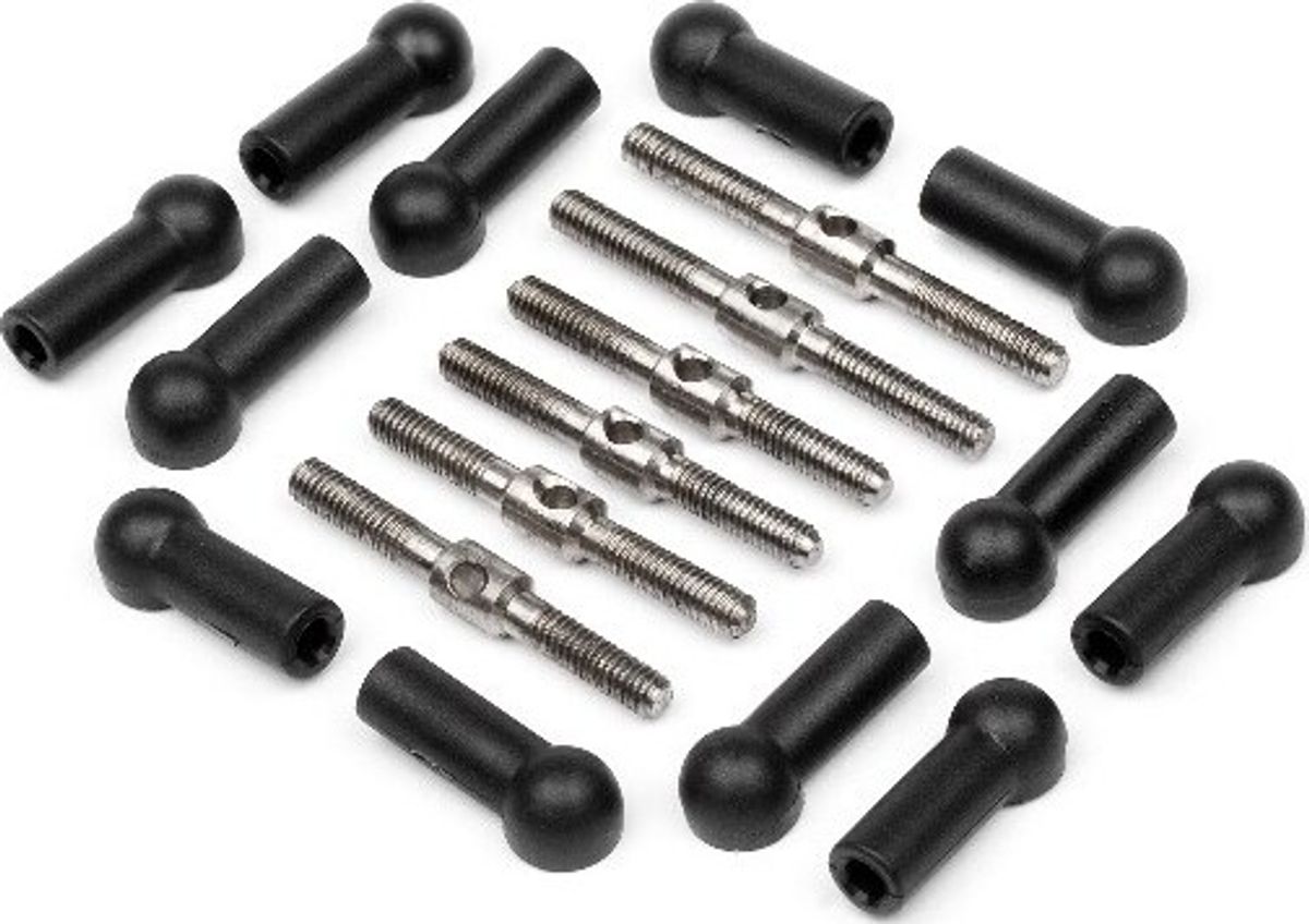 Adjustable Turnbuckle Set (recon) - Hp105523 - Hpi Racing