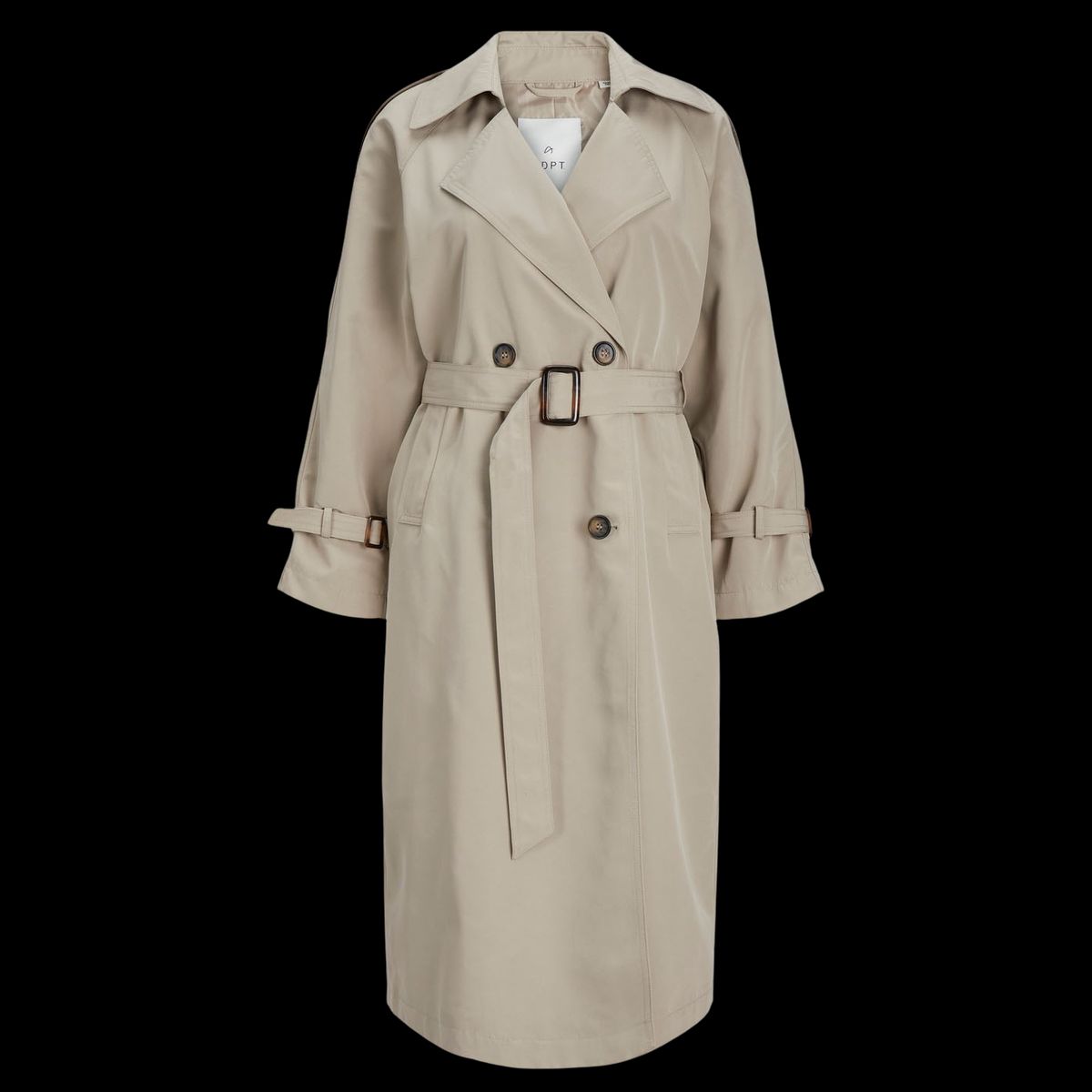 ADPT Janet Dame Trenchcoat - Crockery - 2XL