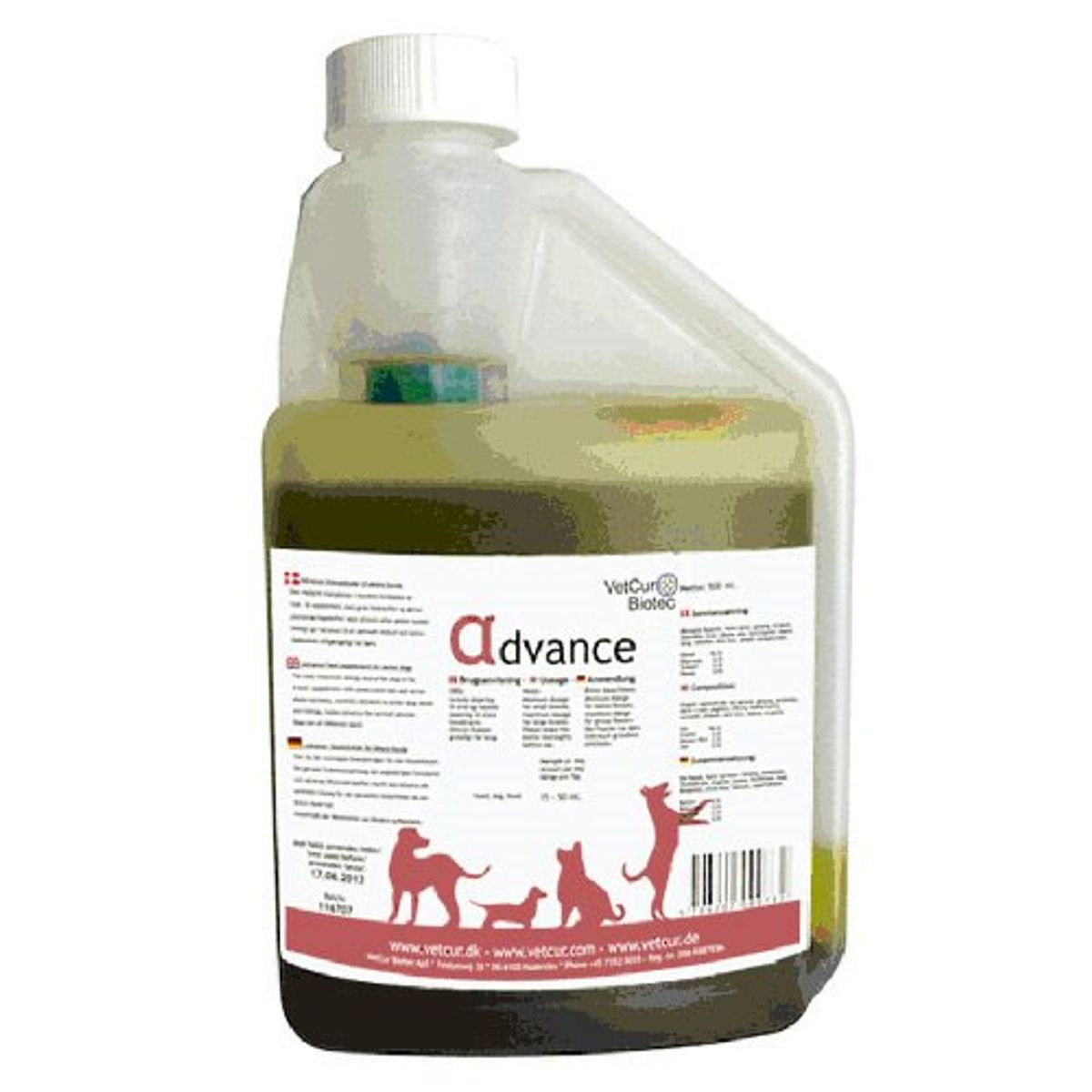 Advance Olietilskud t. ældre hunde, 500 ml