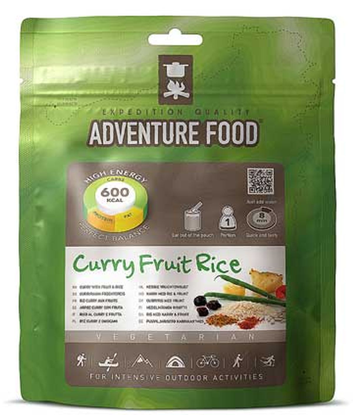 Adventure Food Curry Fruit Rice - 1 Portion