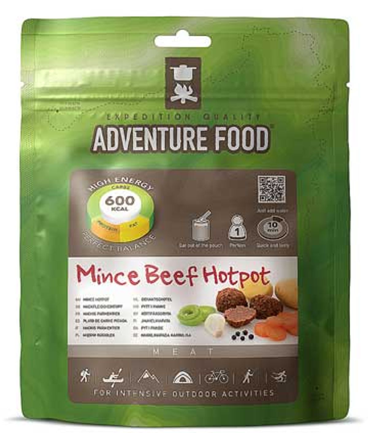 Adventure Food Mince Beef Hotpot - 1 Portion