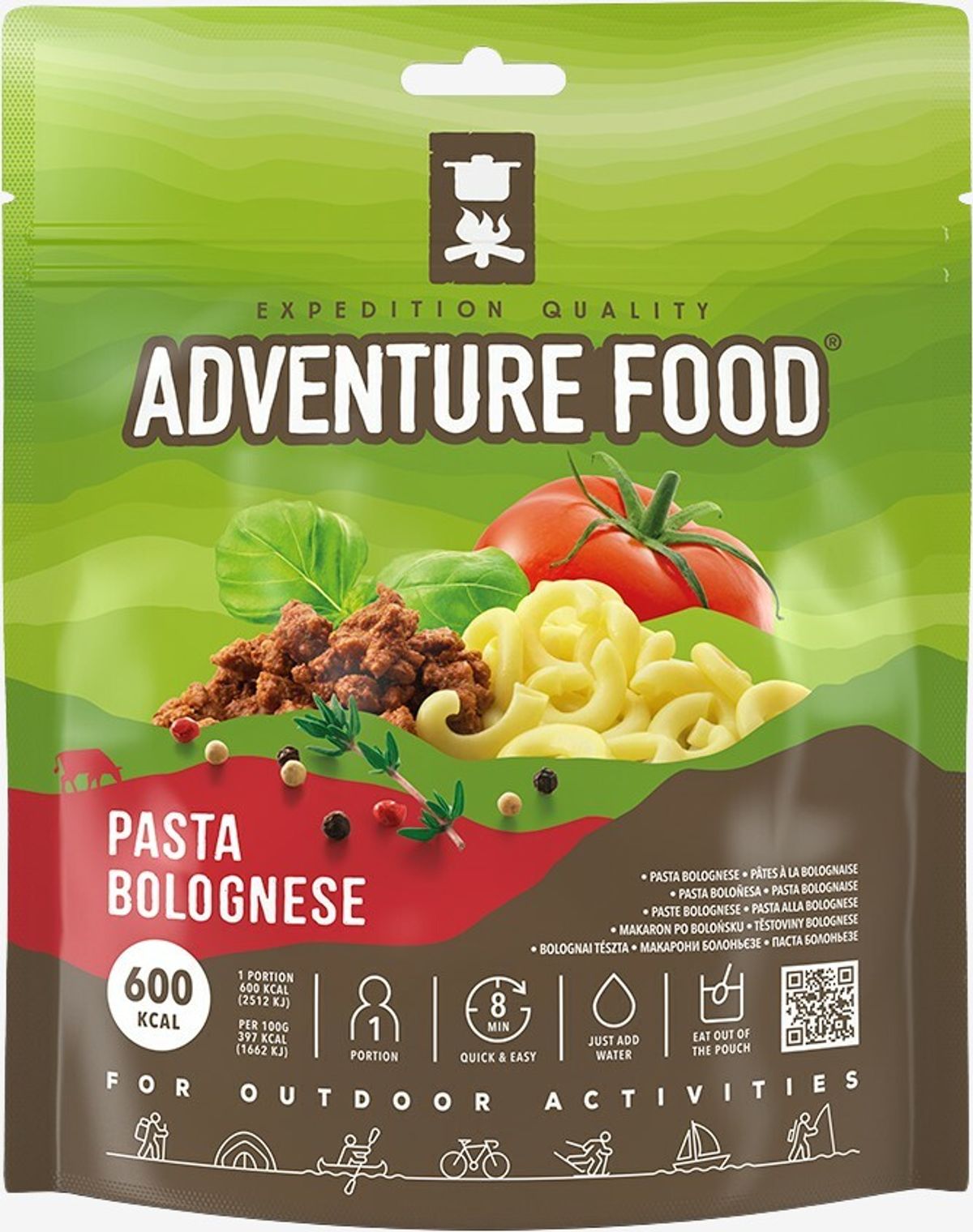 Adventure Food - Pasta Bolognese