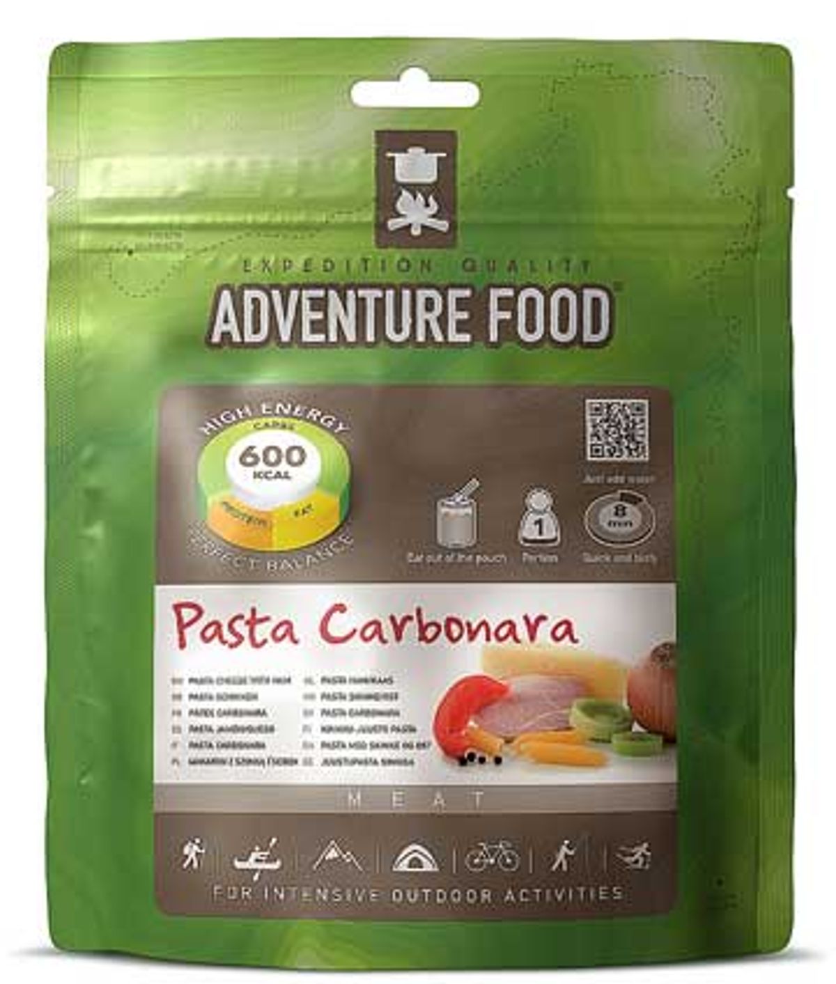 Adventure Food Pasta Carbonara - 1 Portion