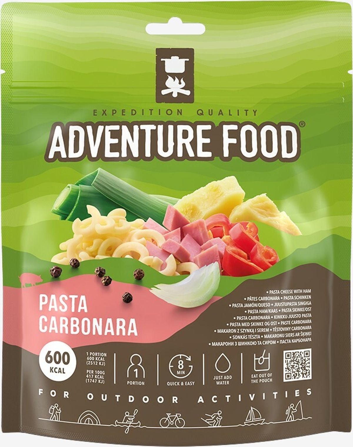 Adventure Food - Pasta Carbonara