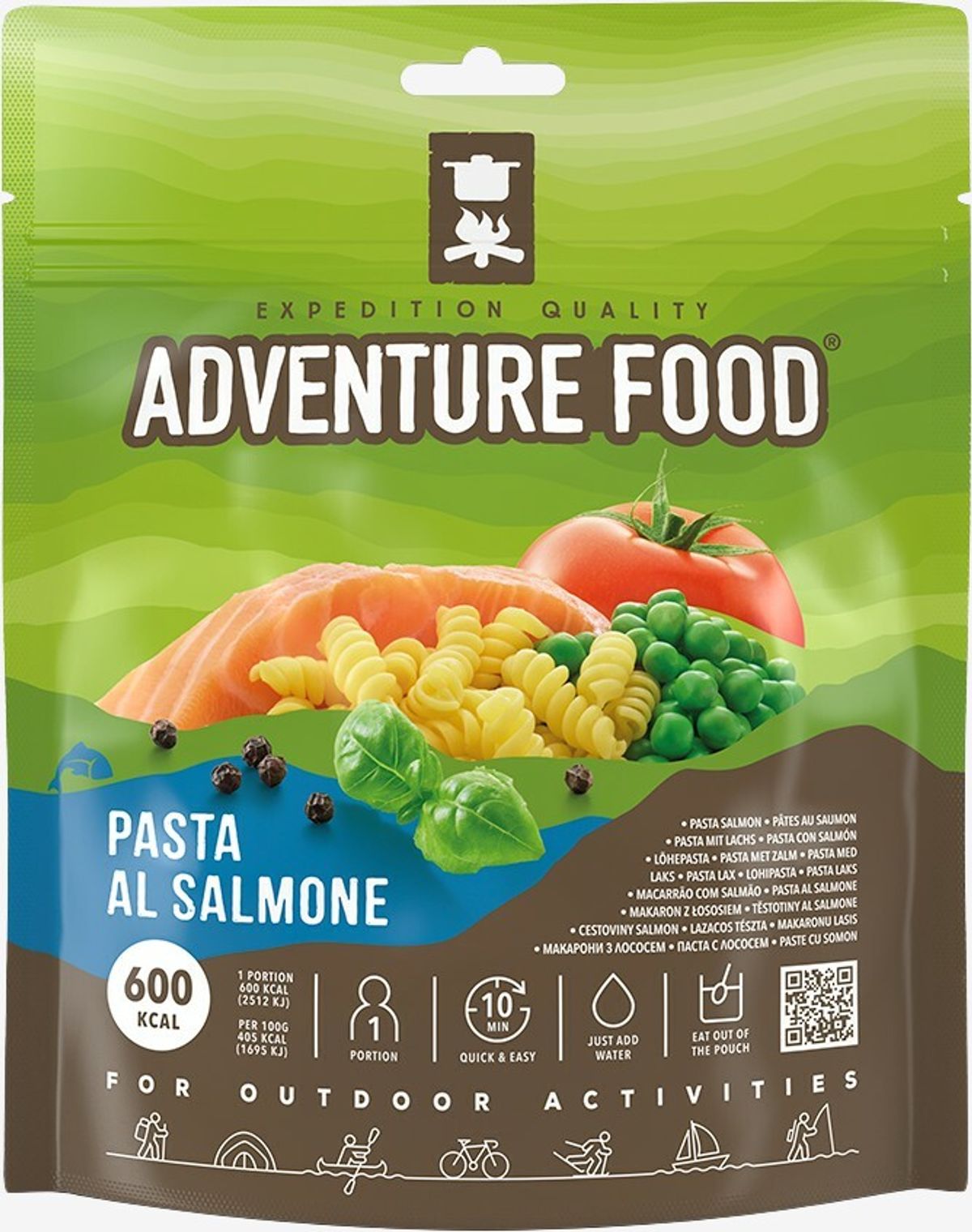 Adventure Food - Pasta med laks