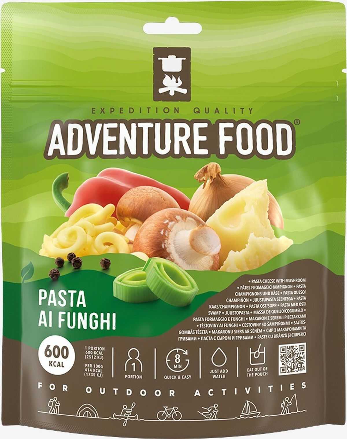 Adventure Food - Pasta med ost