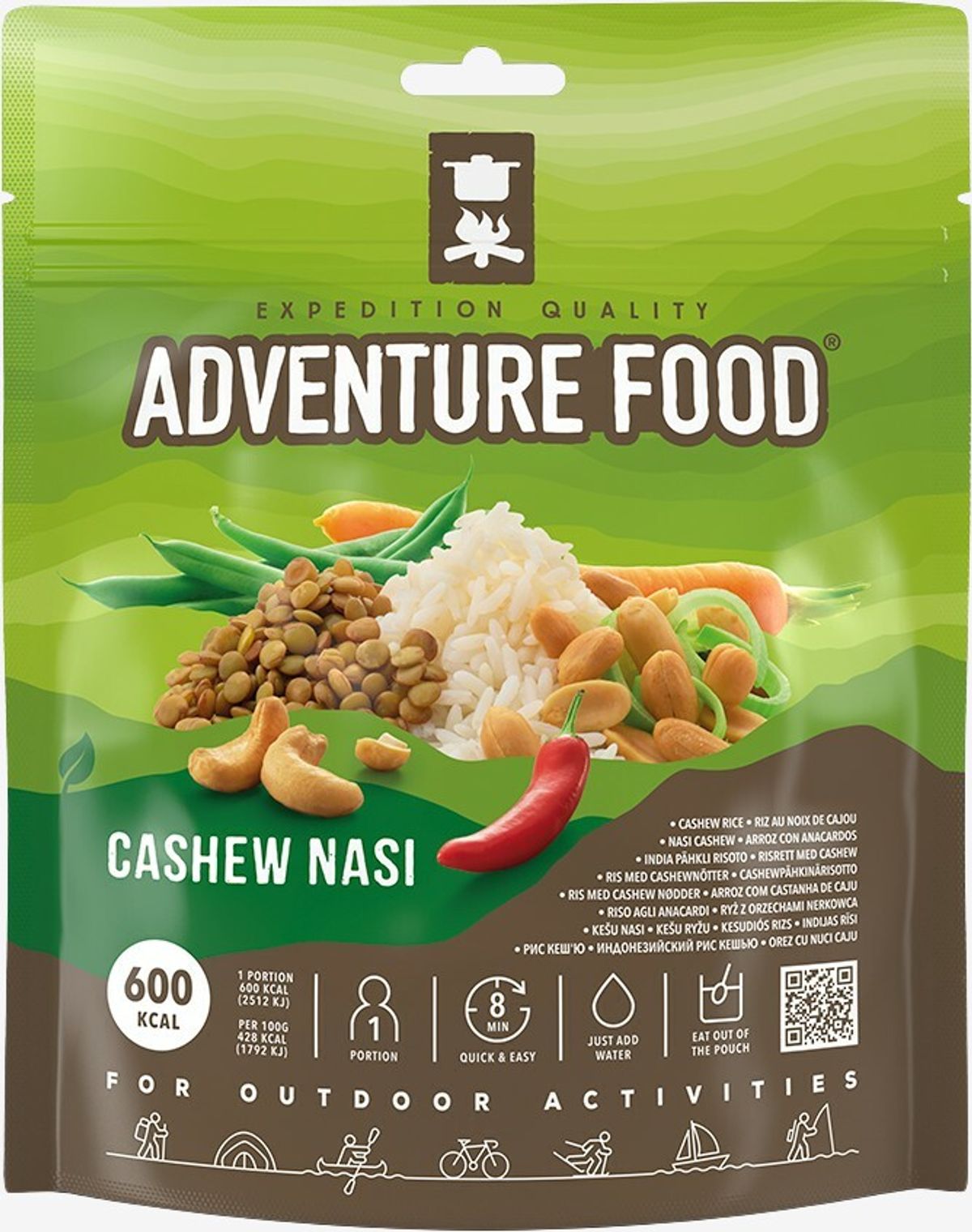 Adventure Food - Ris med cashewnødder