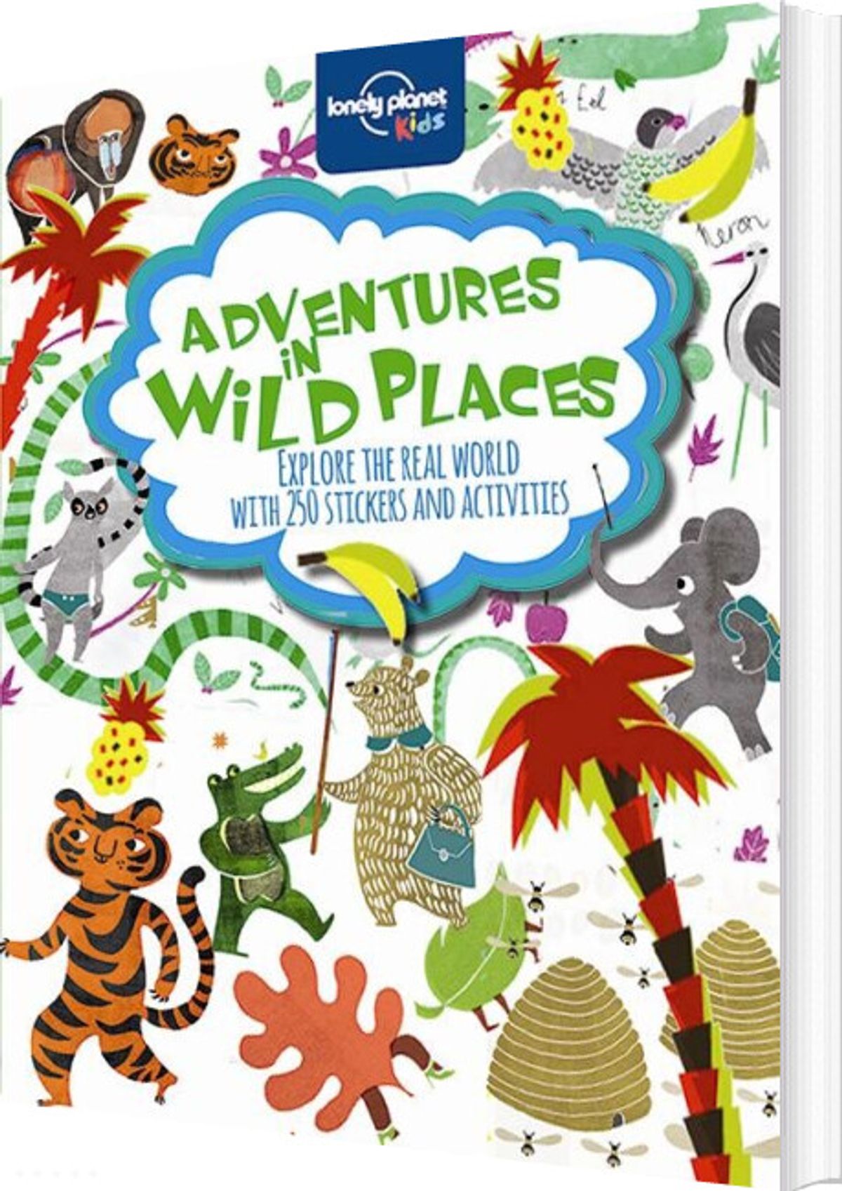 Adventures In Wild Places: Activities And Sticker Book - Diverse - English Book