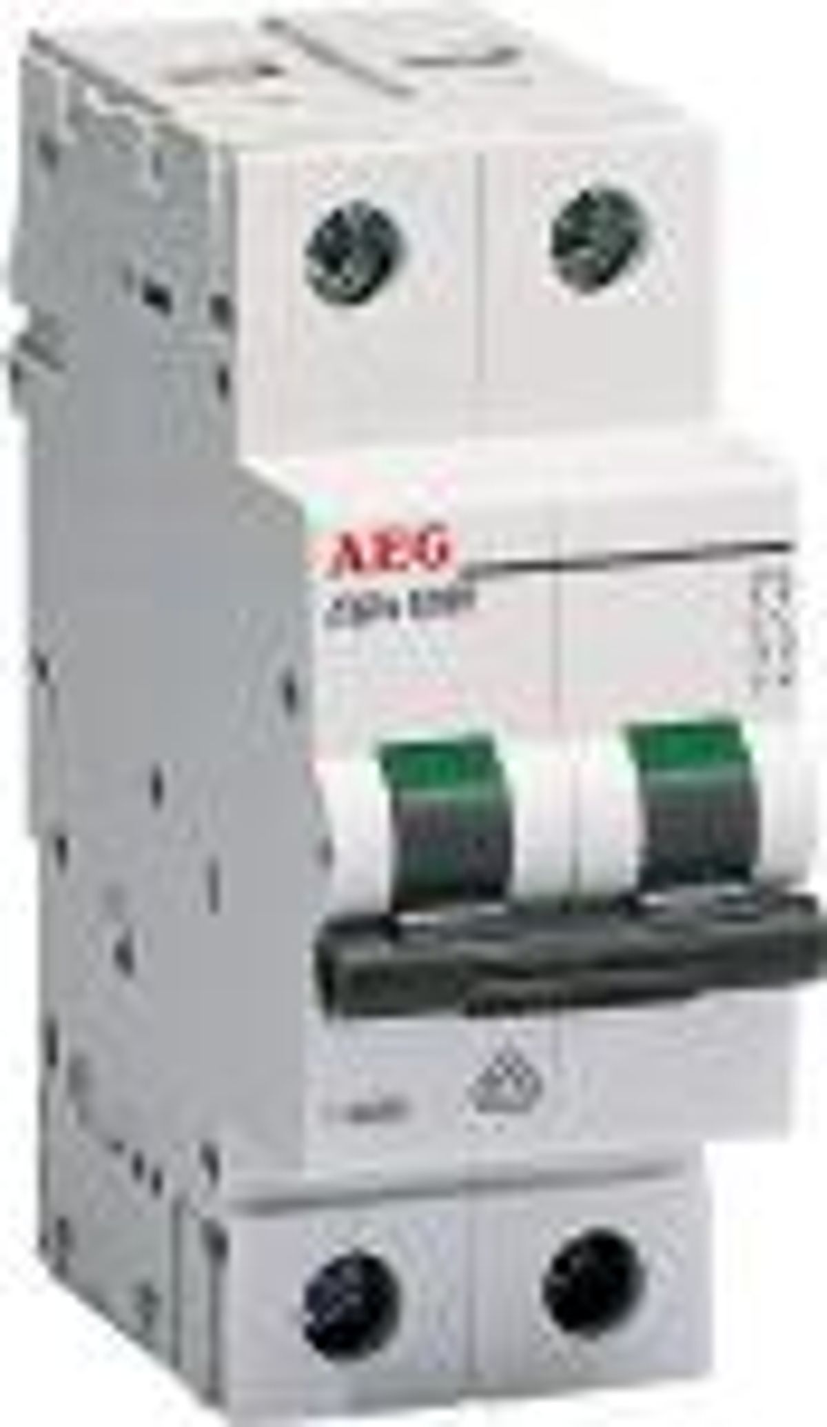 AEG Automatsikring Type B 10A 2 polet, 6kA, 36mm bred