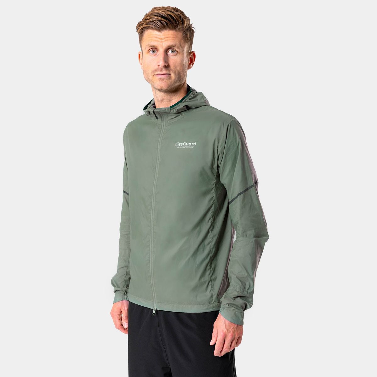 AERO-TECH WINDBREAKER (MEN) - Grey green