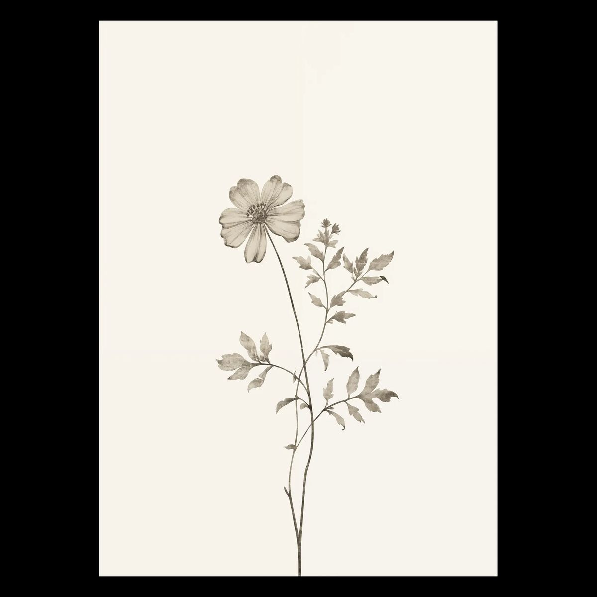 Aesthetic Flower Plakat 35x50 cm (B3) / Ingen ramme