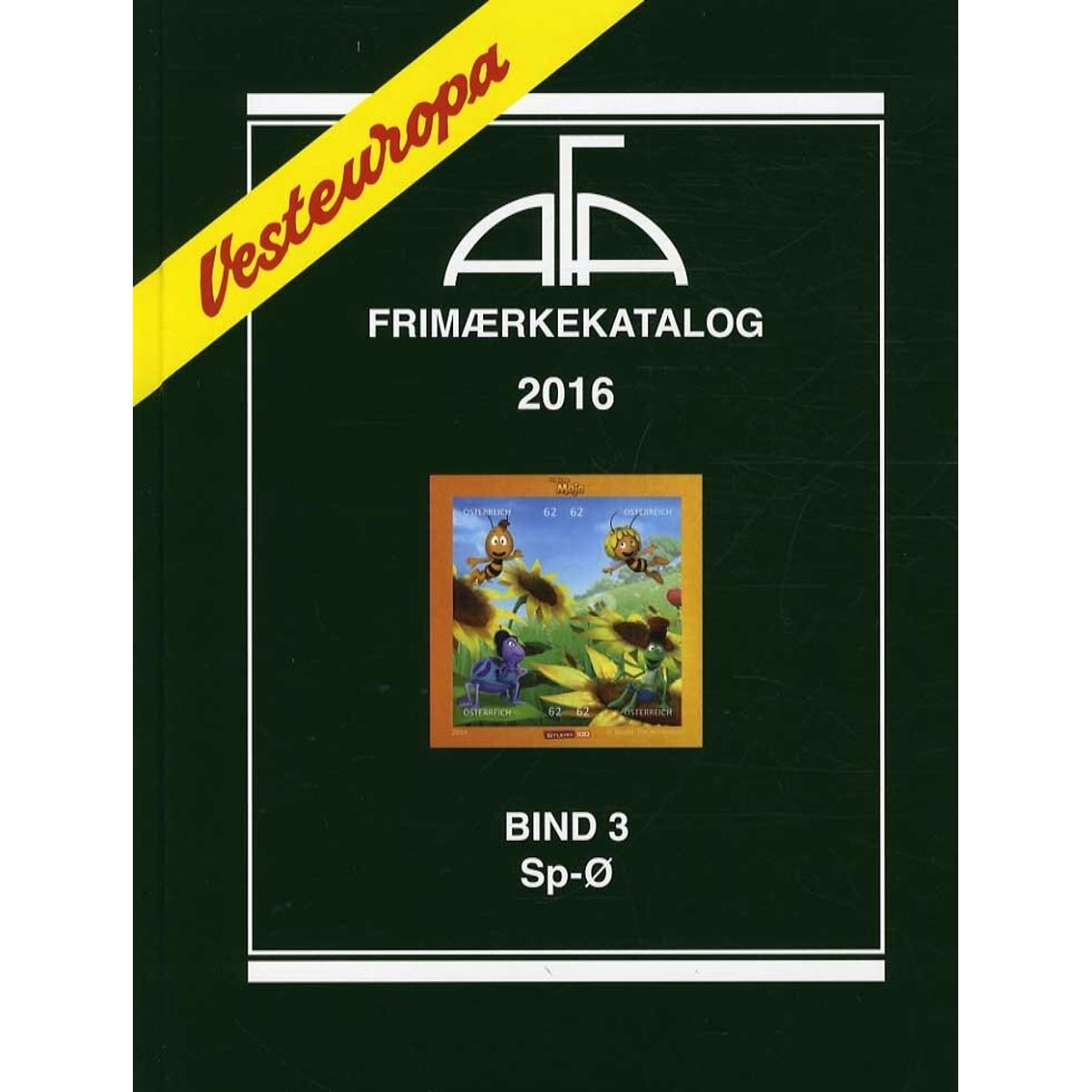 Afa Frimærkekatalog 2016 - Vesteuropa Bind 3 - Sp-ø - Diverse - Bog