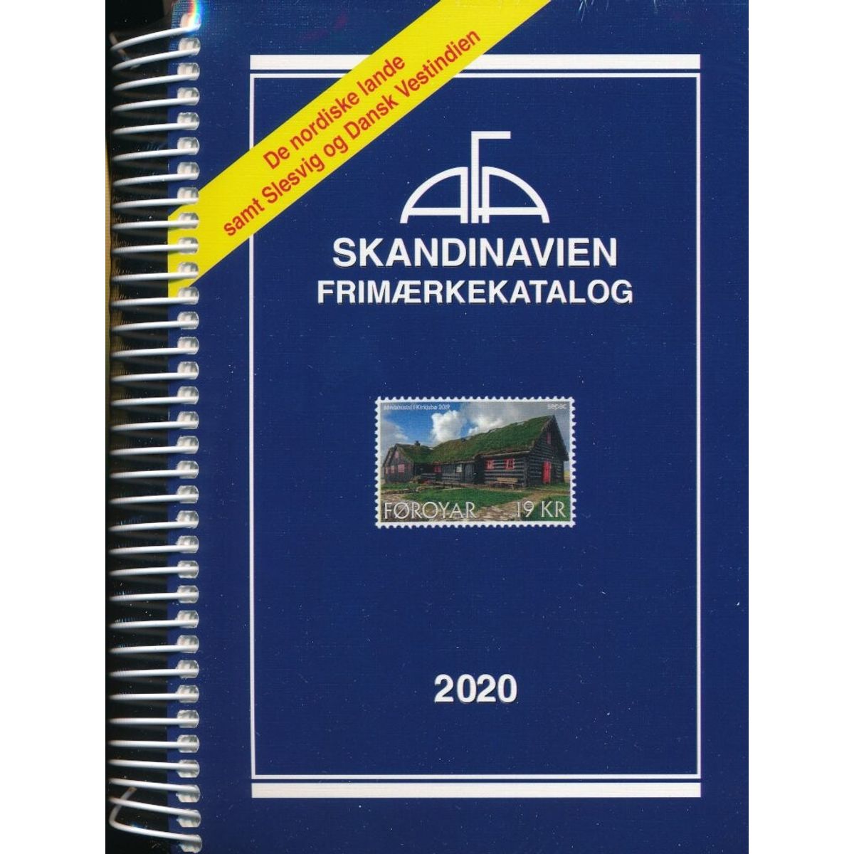 Afa Frimærkekatalog Skandinavien 2020 - Spiral - Diverse - Bog