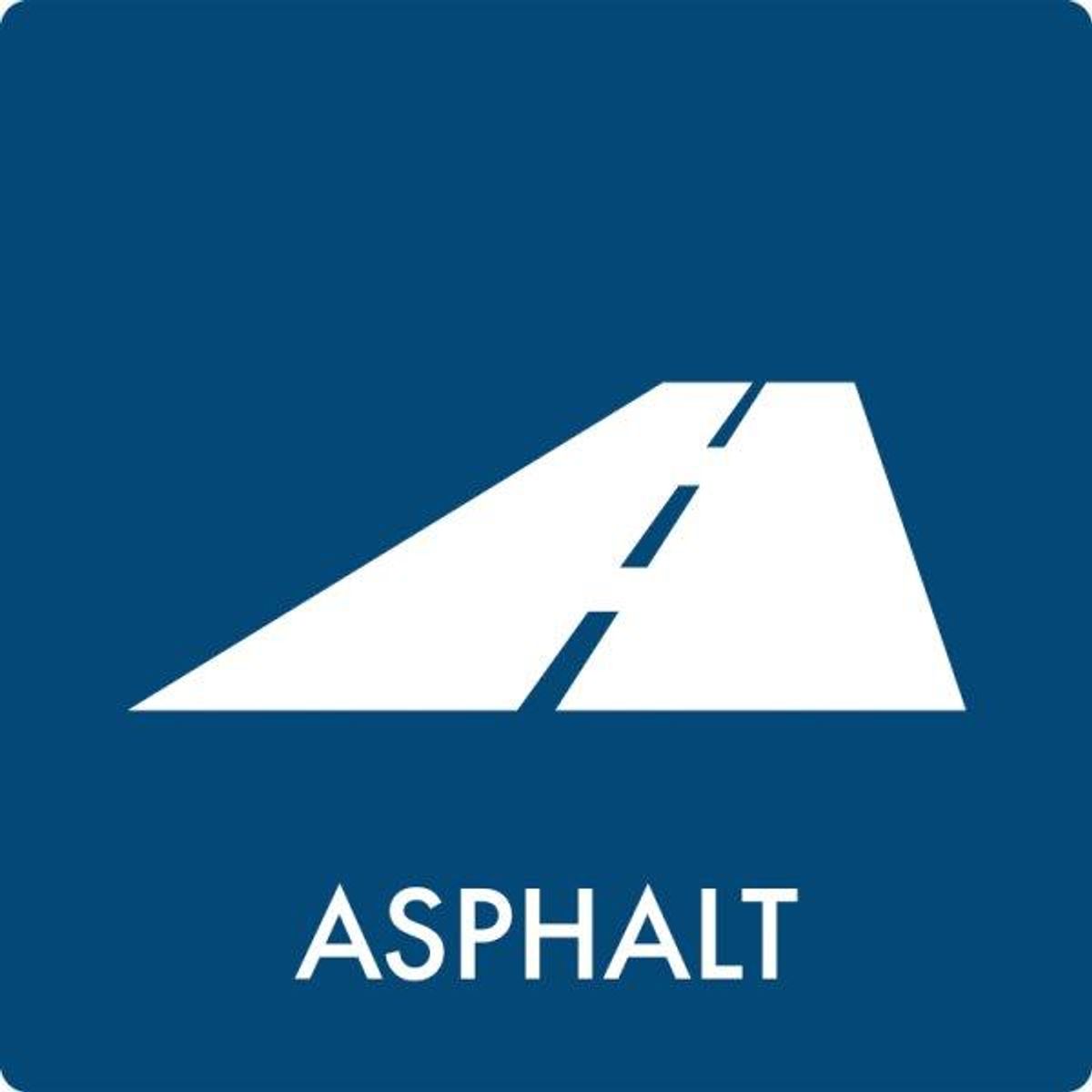 Affaldsskilt Asphalt